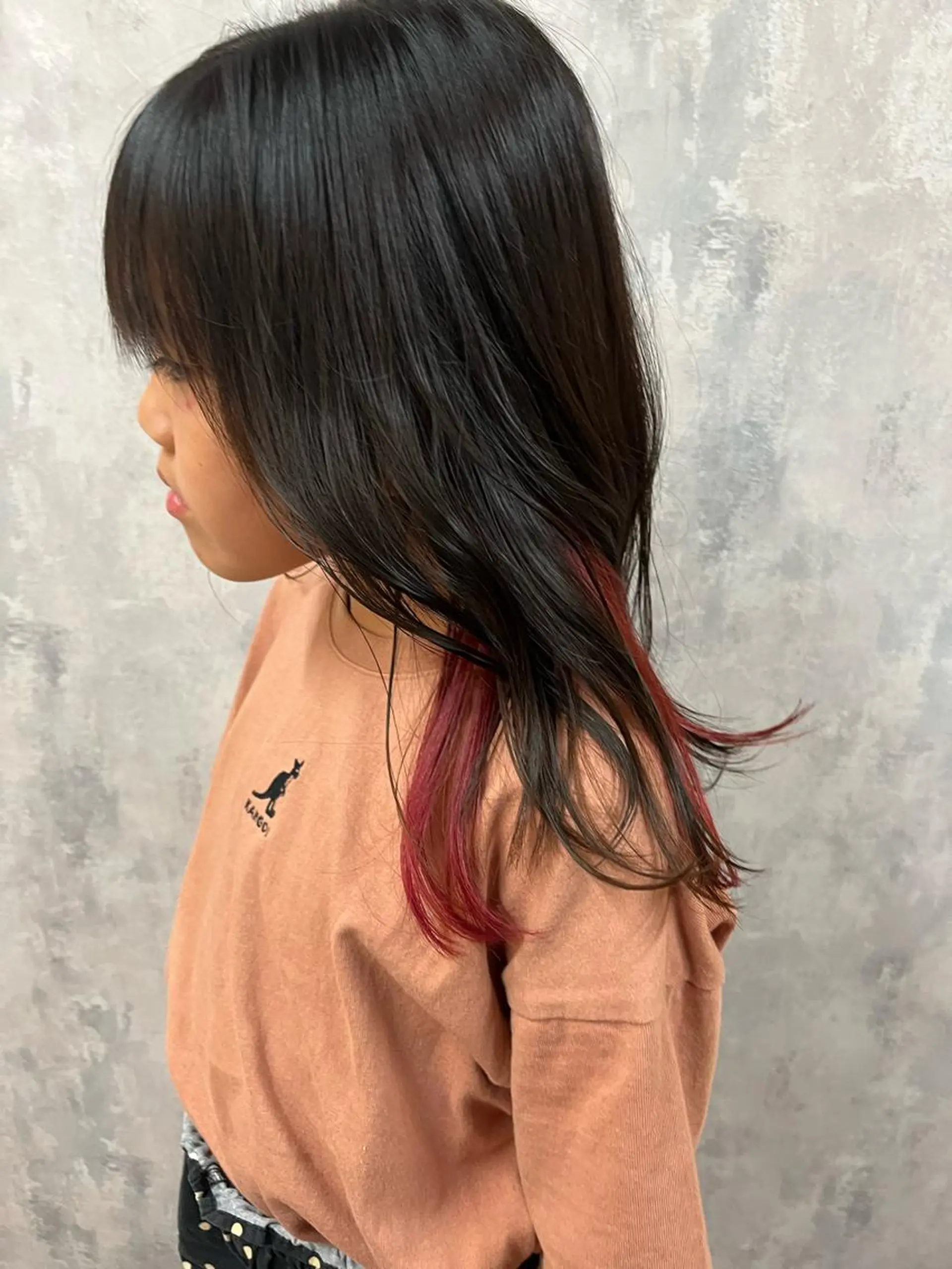 ミディアム カラー 韓国系/ダブルカラー /トグチリンカのヘアスタイル