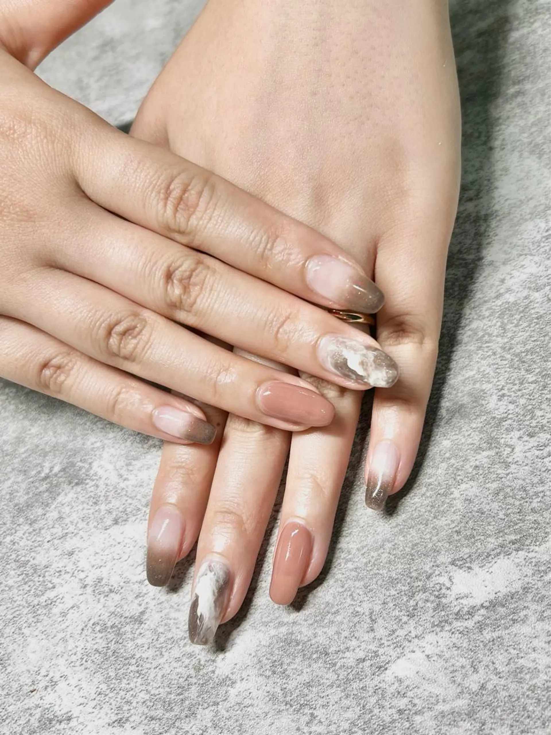 ネイル ニュアンスネイル サロン ルミライズのネイルデザイン