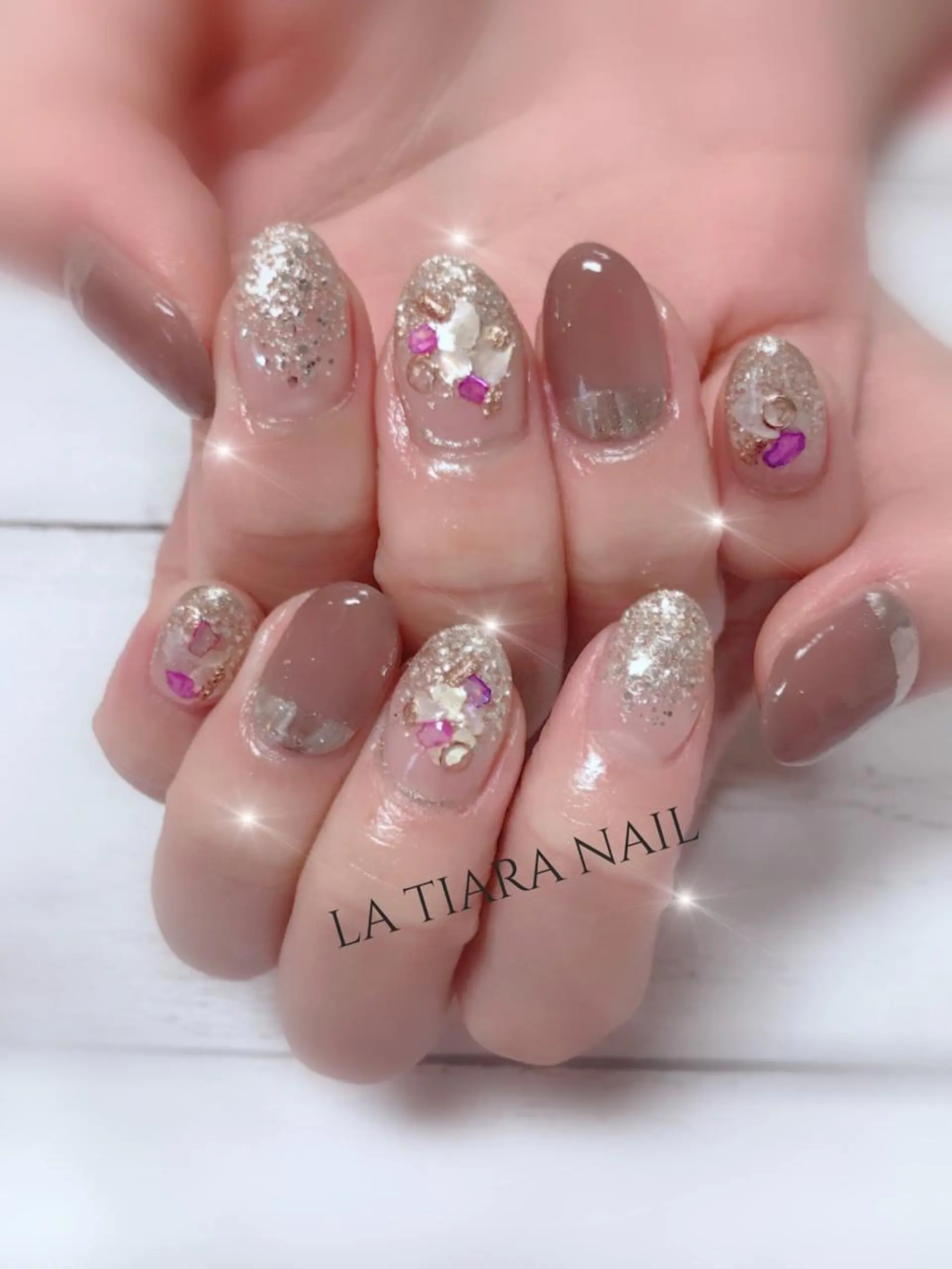 ネイル ハンドネイル Blue bird  nailのネイルデザイン