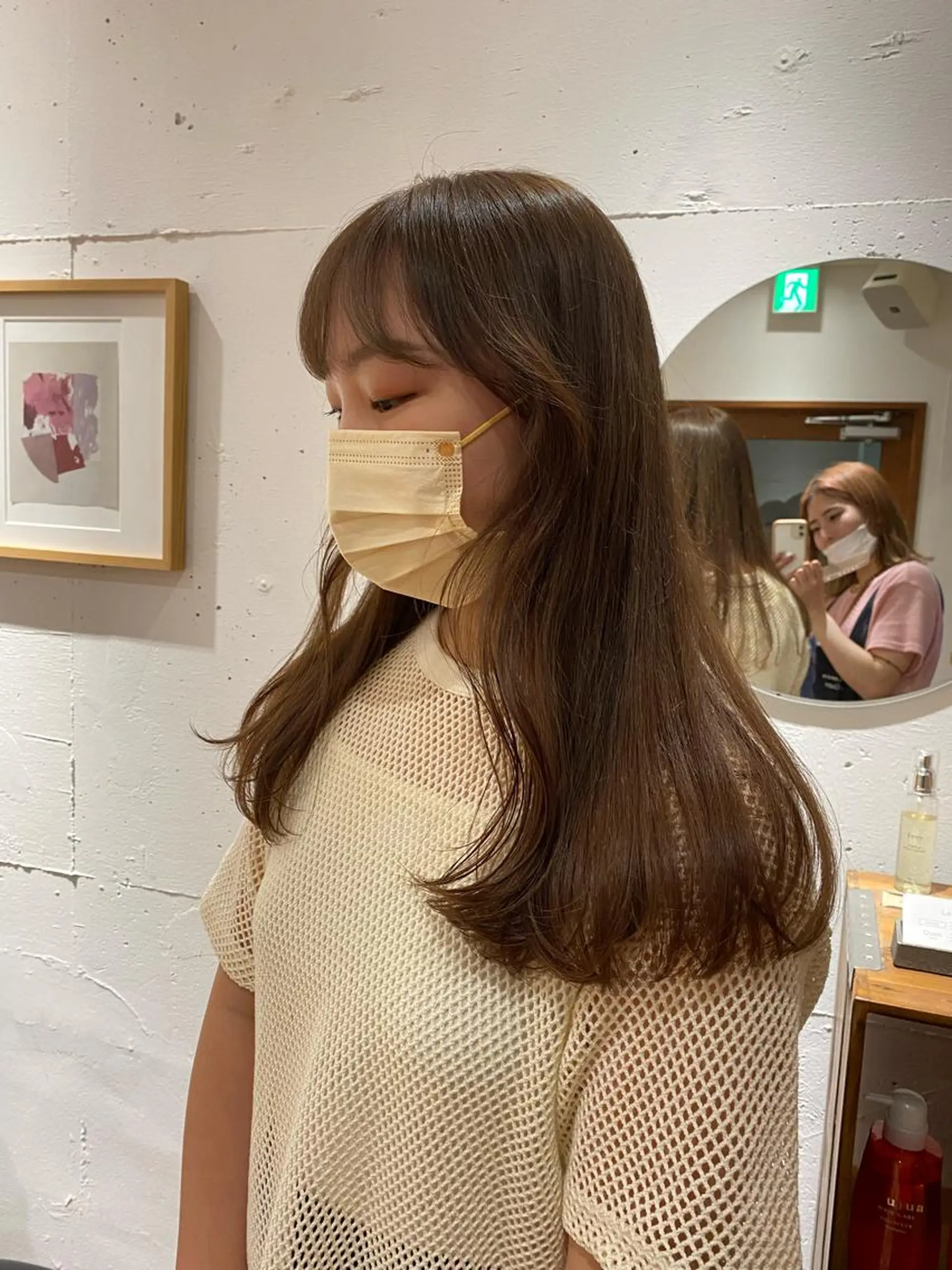 ロング カラー ベージュカラー ブリーチ ミルクティーベージュ Lomalia 🤍🫧/makoのヘアスタイル