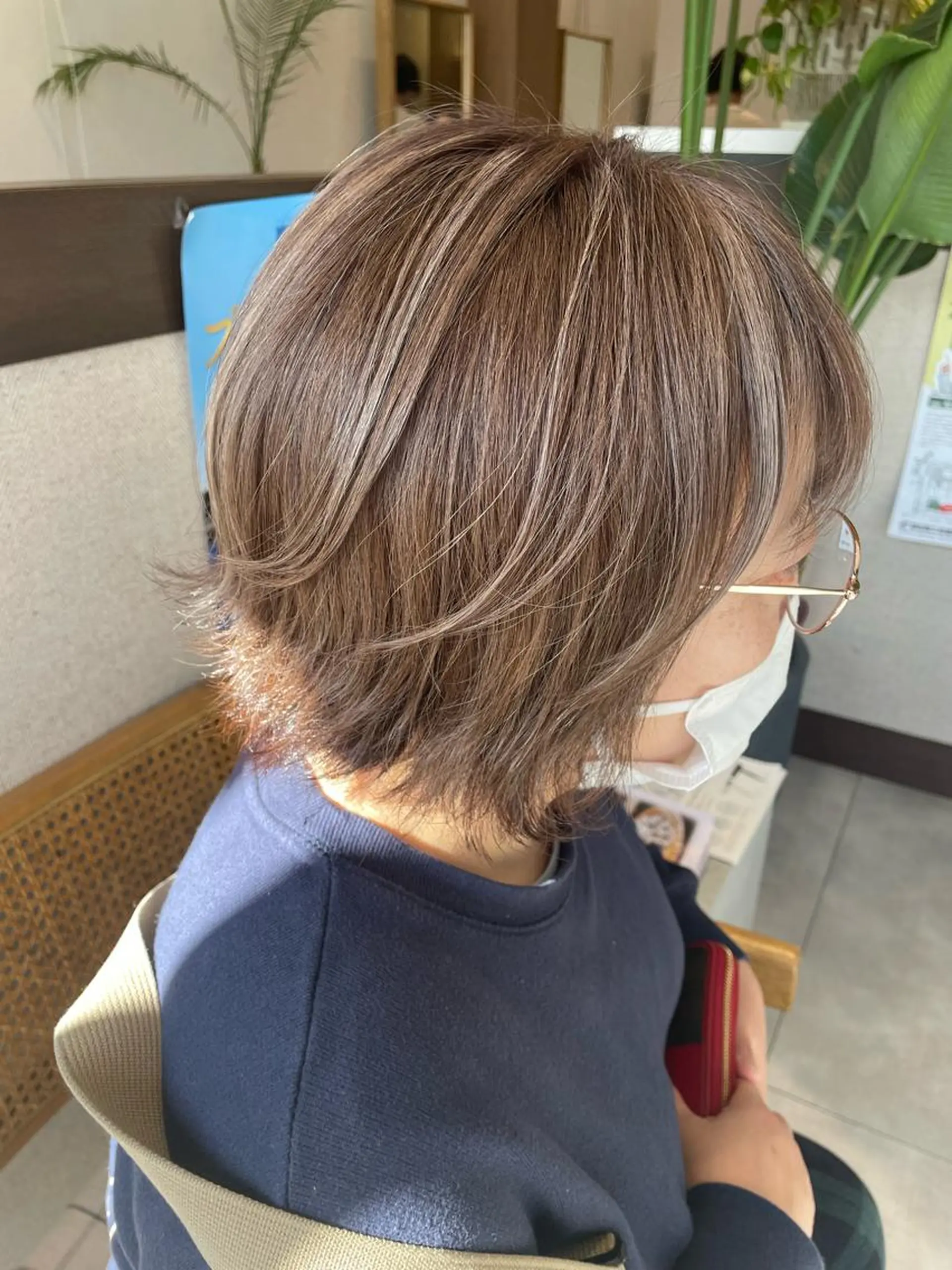 ショート カラー ヘアカラー 高木 櫻のヘアスタイル