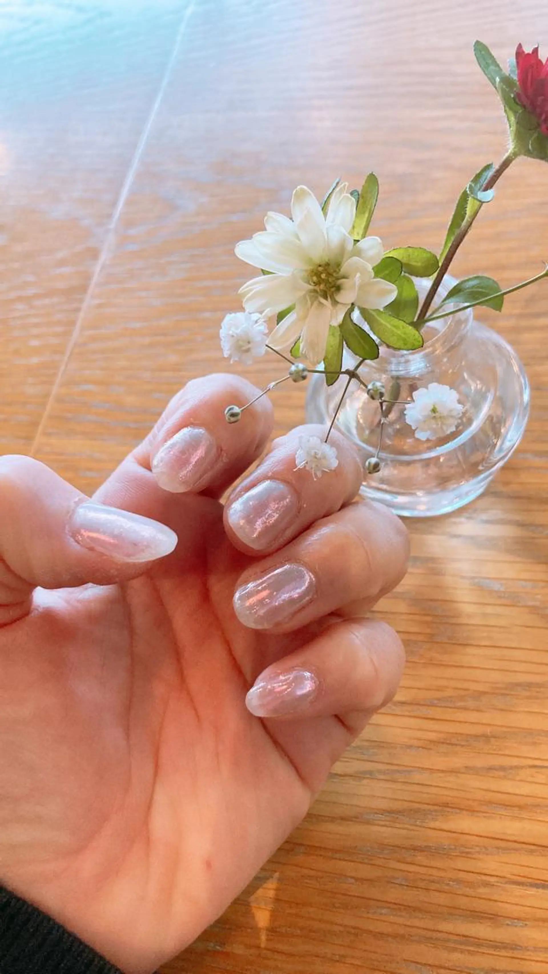 ネイル シンプルネイル ネイルケアサロン Campanulaのネイルデザイン