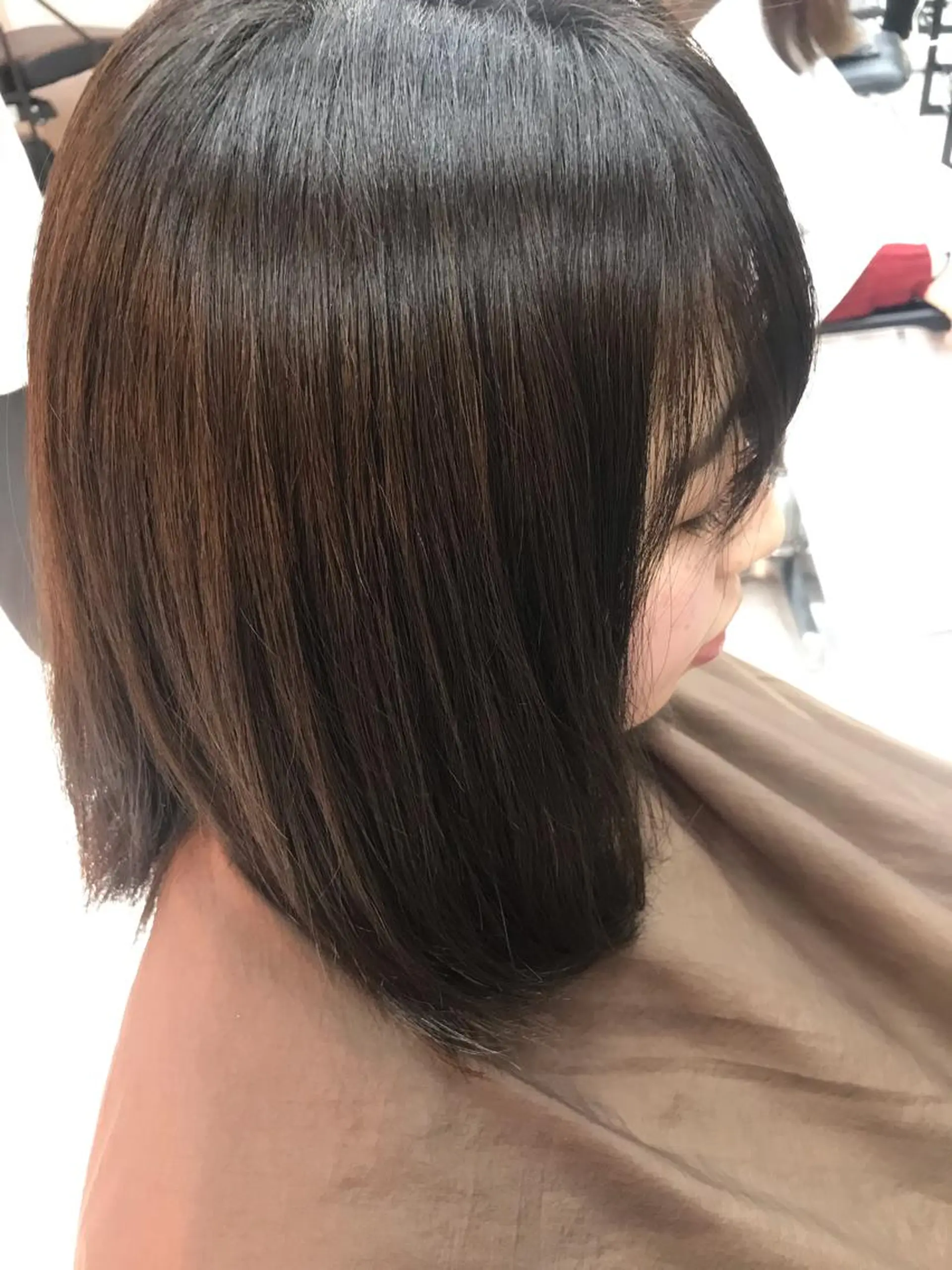 ミディアム aoi ♡グレージュ ・ベージュカラーのヘアスタイル