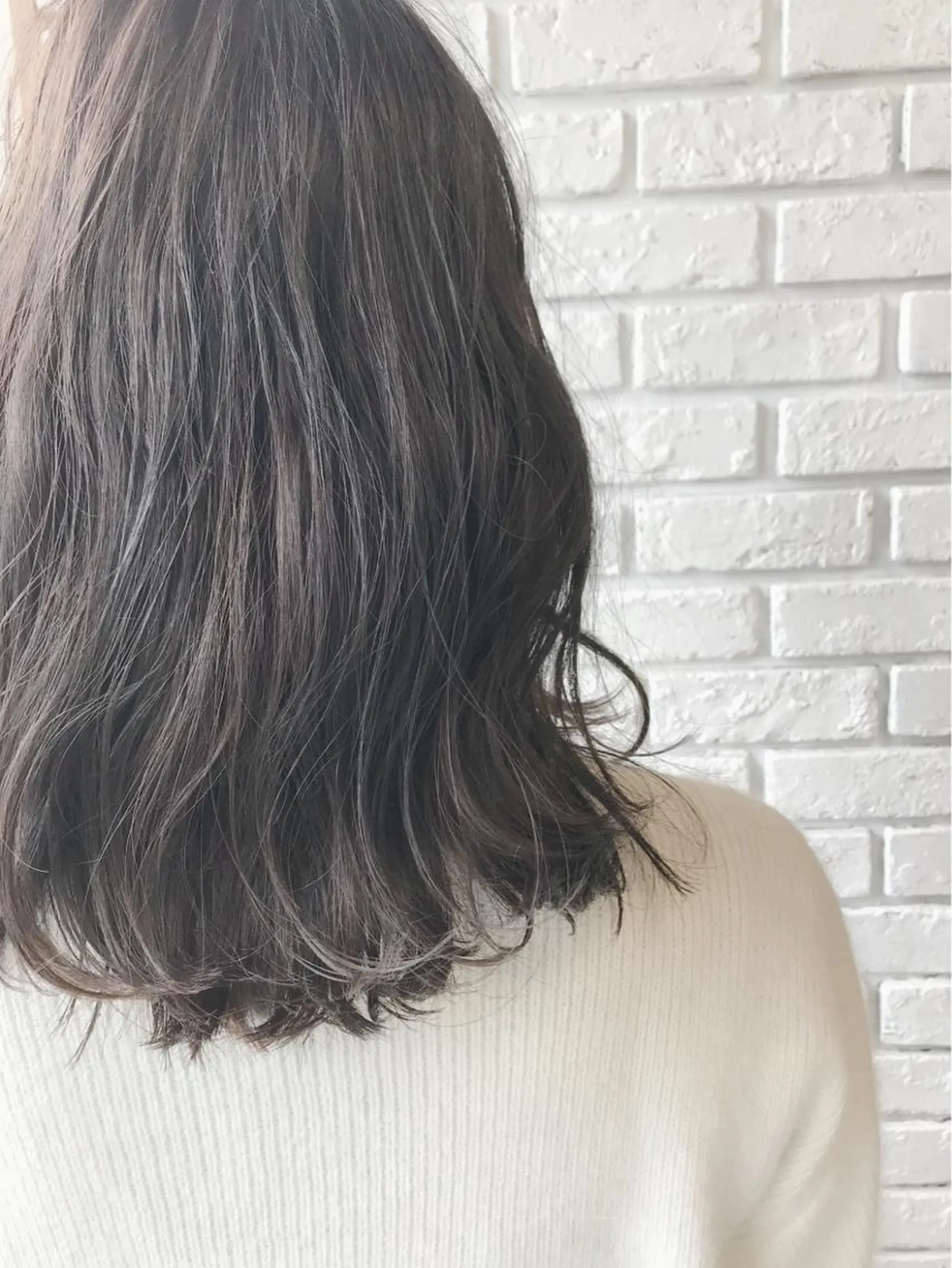 セミロング カラー 日比 貴大/ minim hairのヘアスタイル