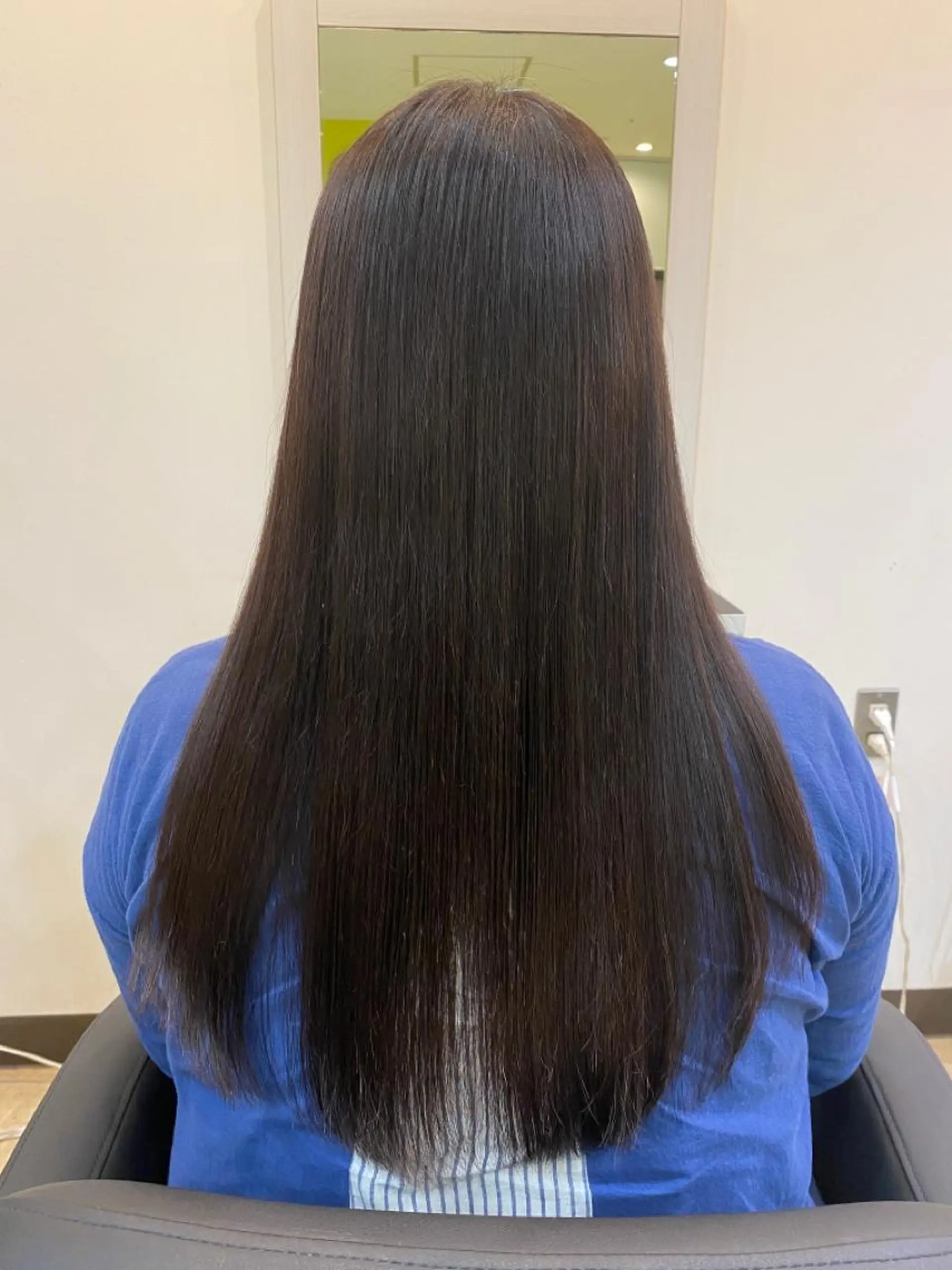 ロング 髪質改善 縮毛矯正 wa daのヘアスタイル