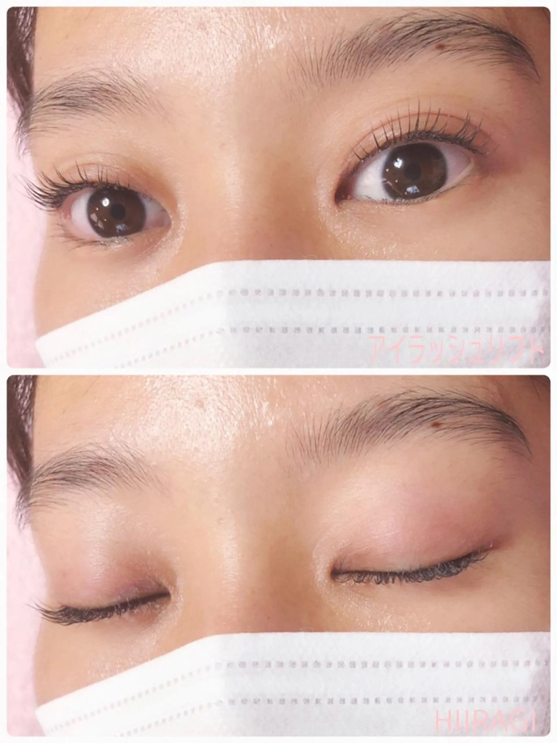 マツエク・マツパ ナチュラル マツパ 美容室 HIIRAGIのマツエク・マツパデザイン