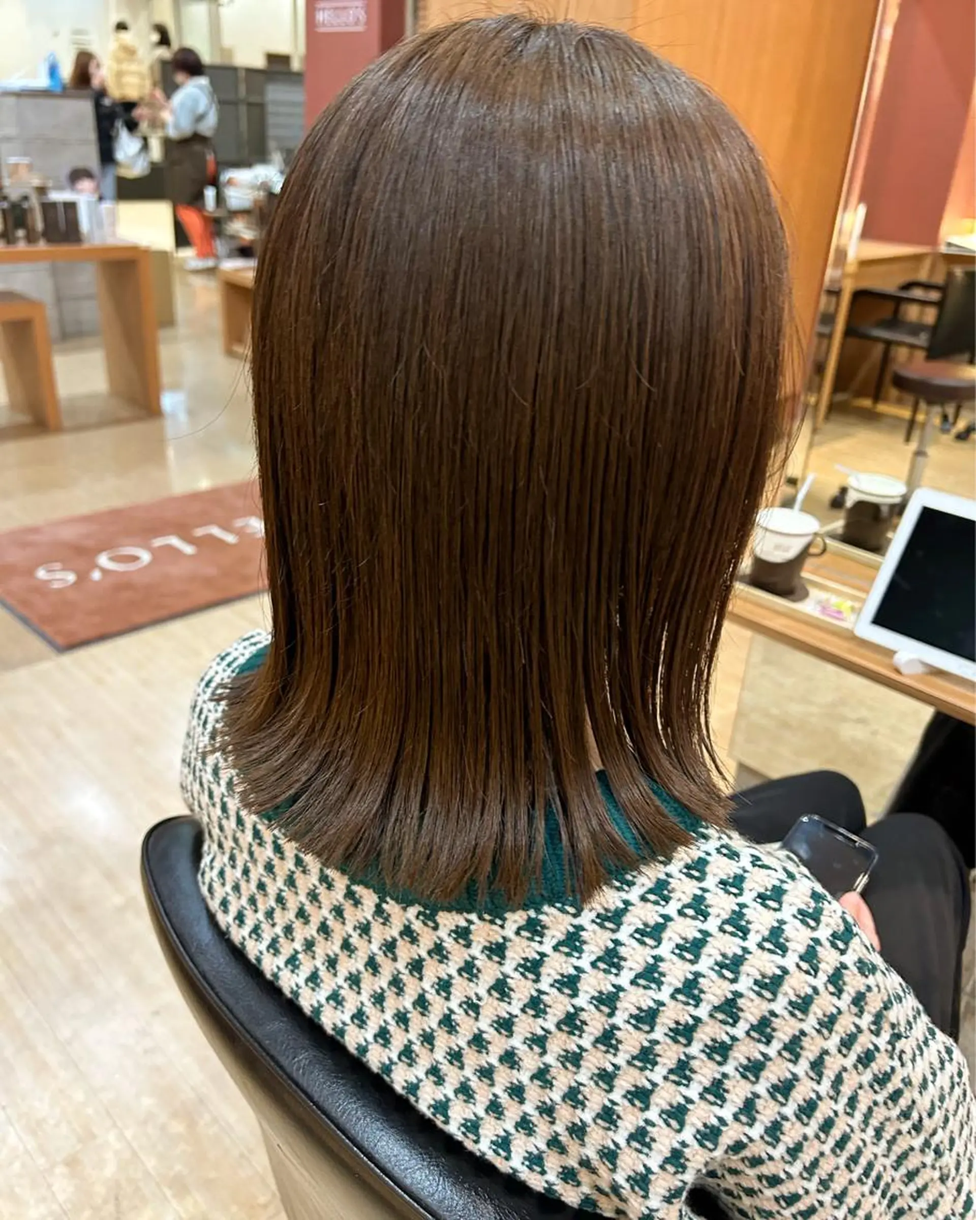 ミディアム ボブ 外ハネヘア 鎌田 莉乃のその他イメージ