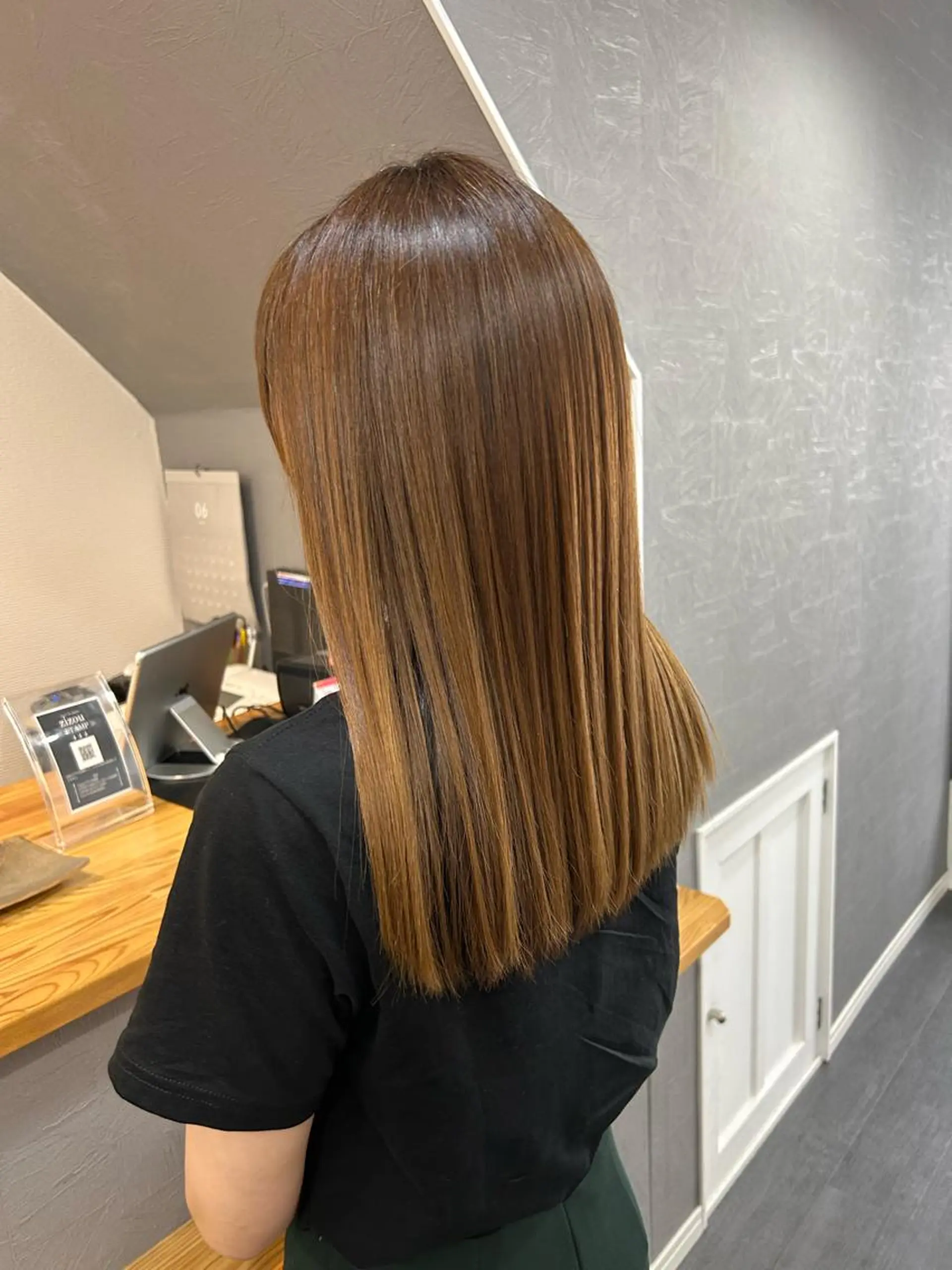 ミディアム ナチュラル/ボブ/ レイヤー/後藤健吾のヘアスタイル