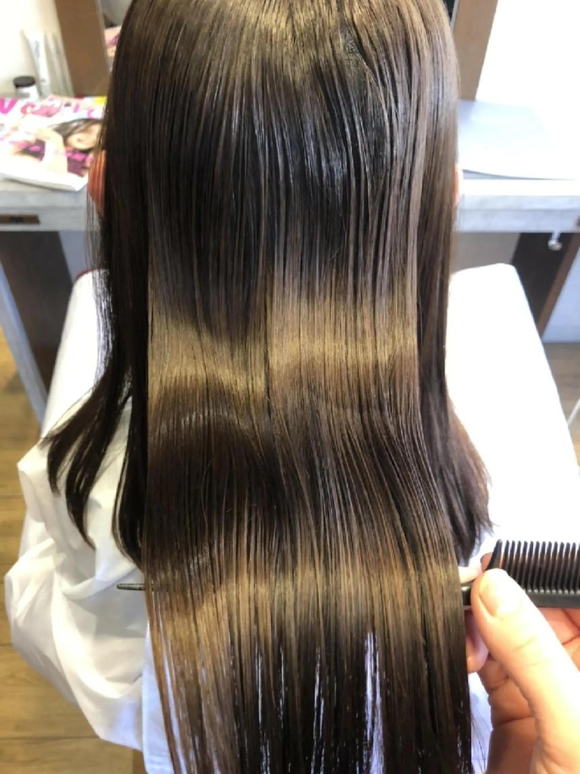 ロング 髪質改善 トリートメント ヘアカラー トリートメント Lag.銀座 🌺アヤカのヘアスタイル