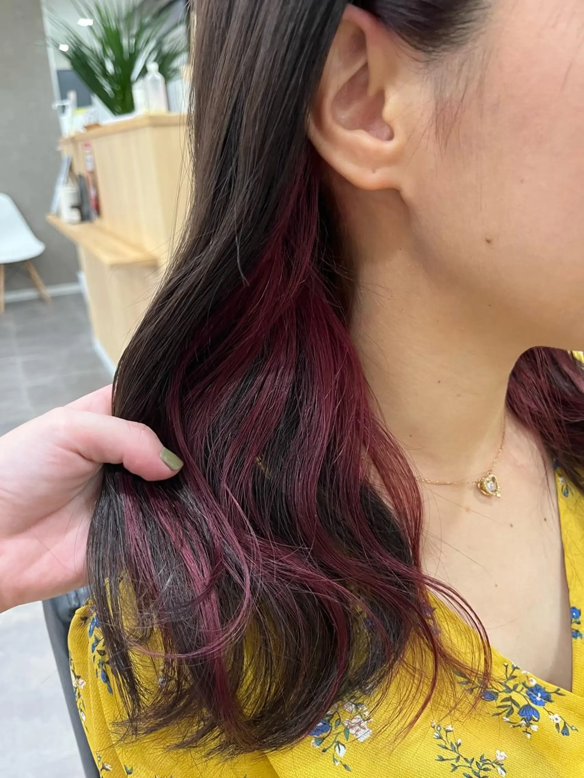 ロング カラー kakko所属・(kakko) ayumiのヘアスタイル