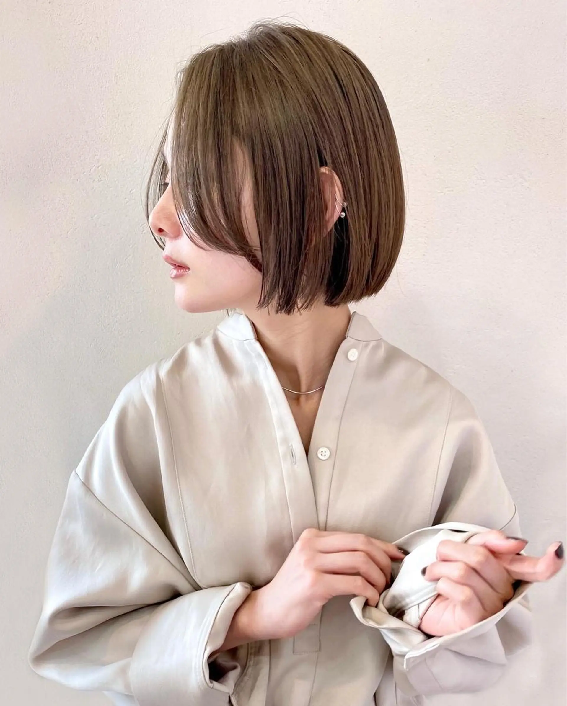 ミディアム カット トリートメント ボブ指名No.1🌞 オガタのヘアスタイル