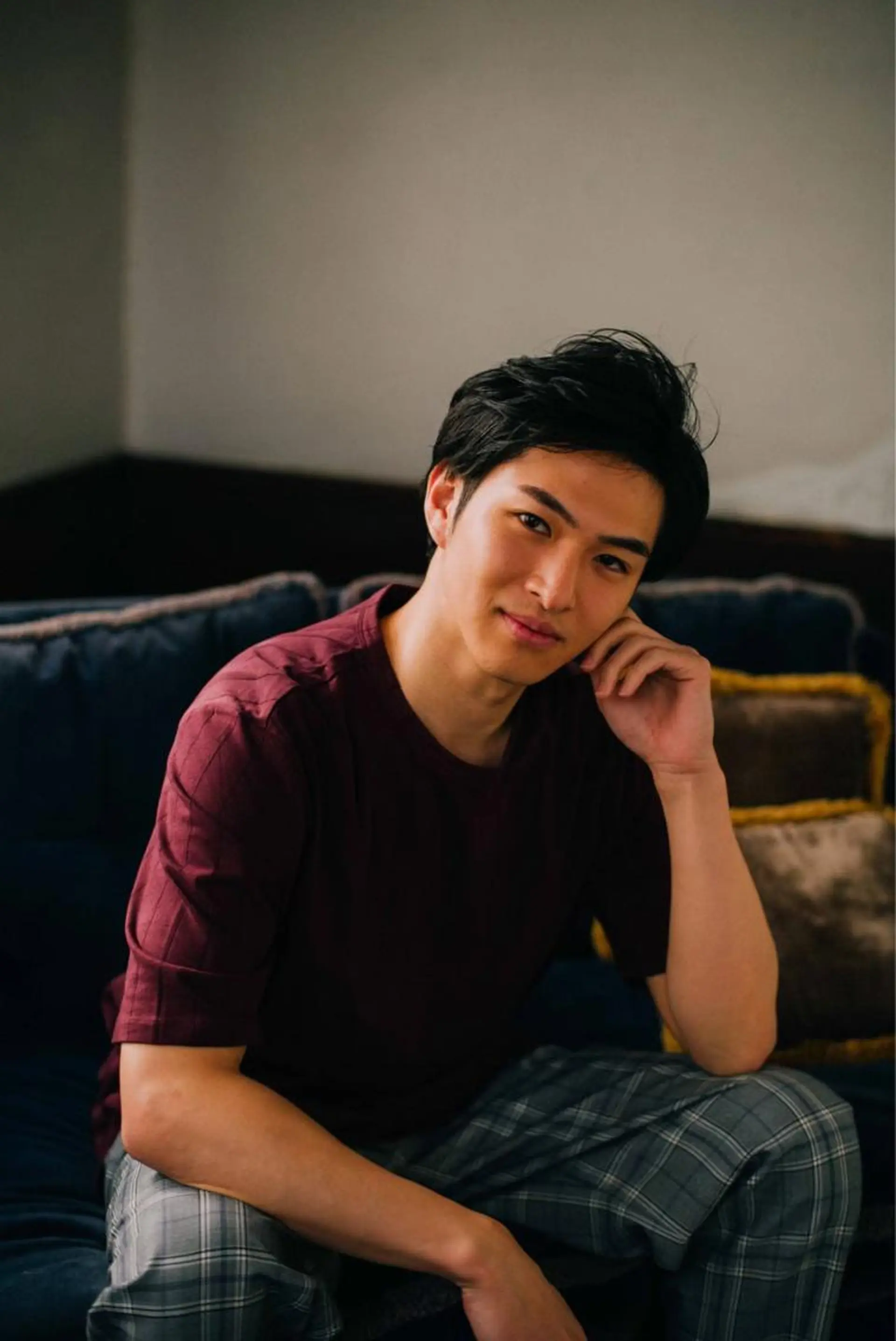 ショート メンズ 中田  翔のヘアスタイル