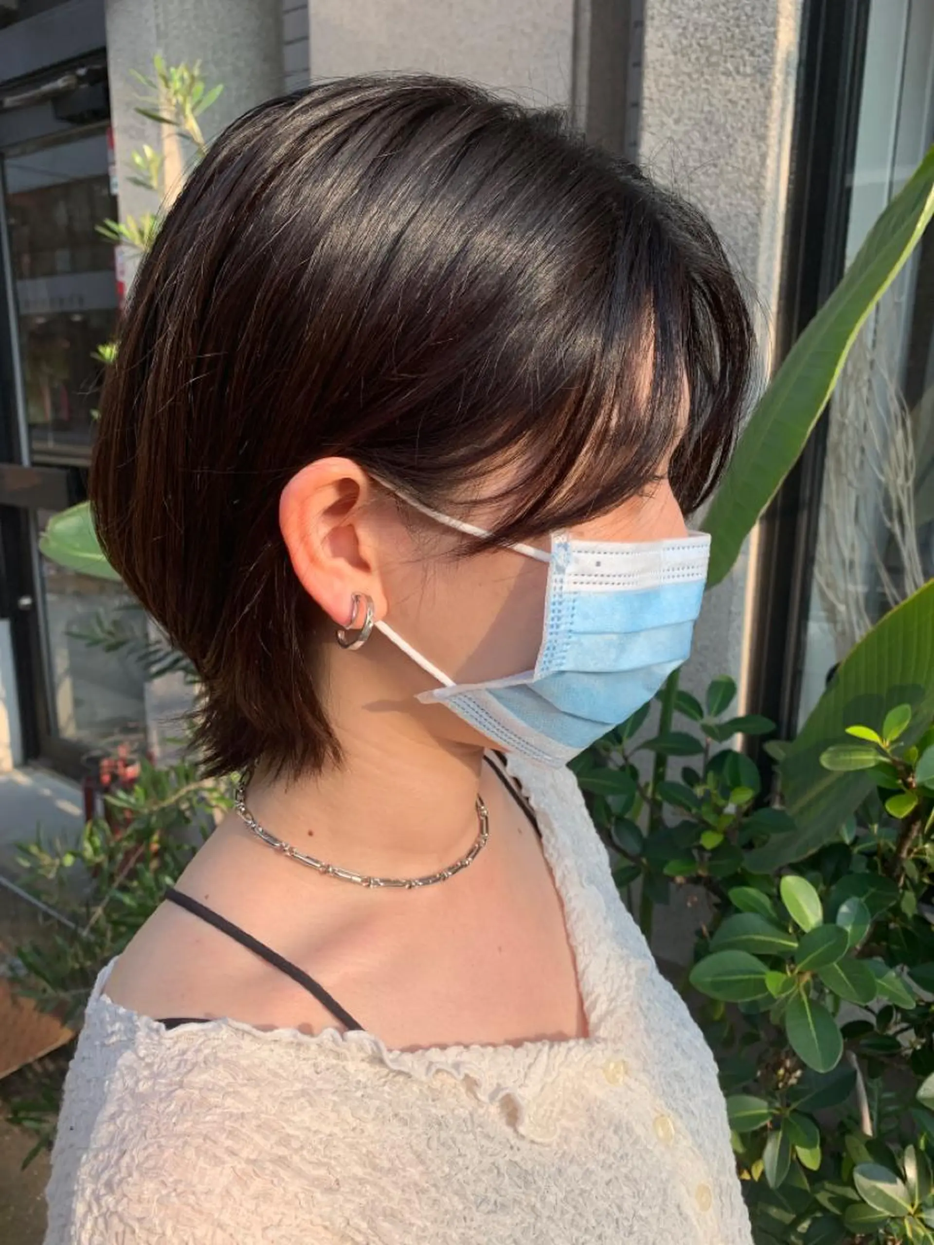 ショート カット 艶髪color💎髪 質改善ストレート大吉のヘアスタイル