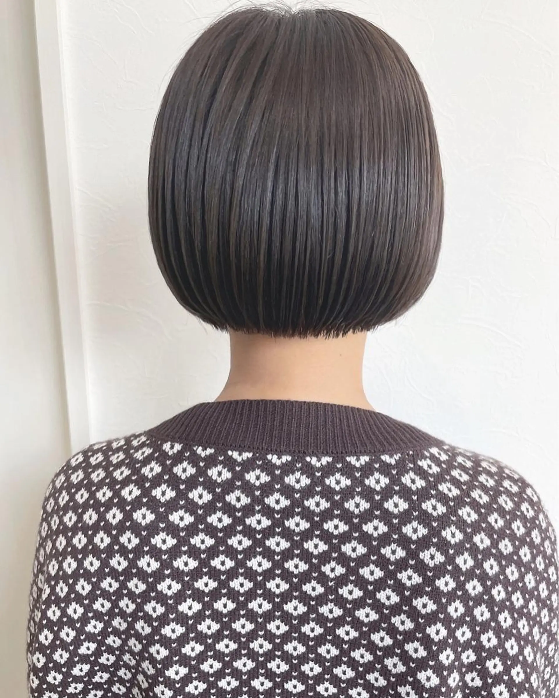 ショート カラー ダークグレー ダークグレージュ グレージュ ボブ カット ヘアカラー トリートメント キノシタ マユのヘアスタイル