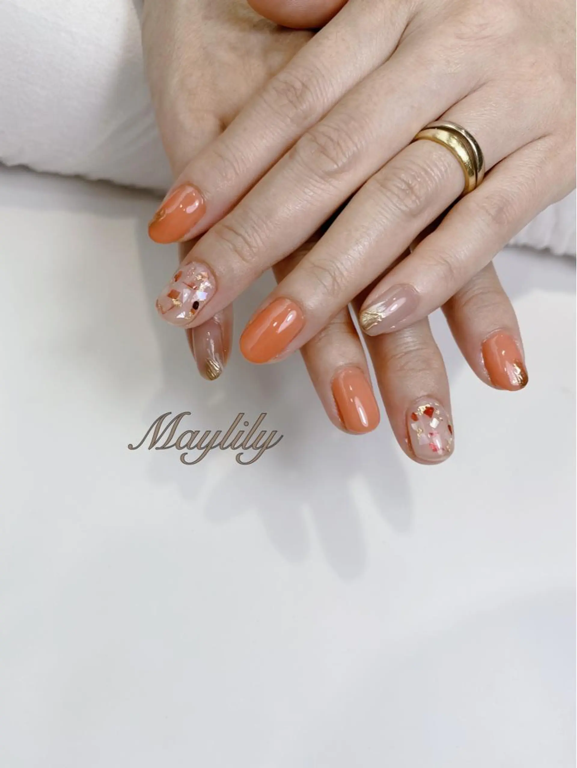 ネイル Nail care salon Maylily所属・Nail salon Maylilyのネイルデザイン