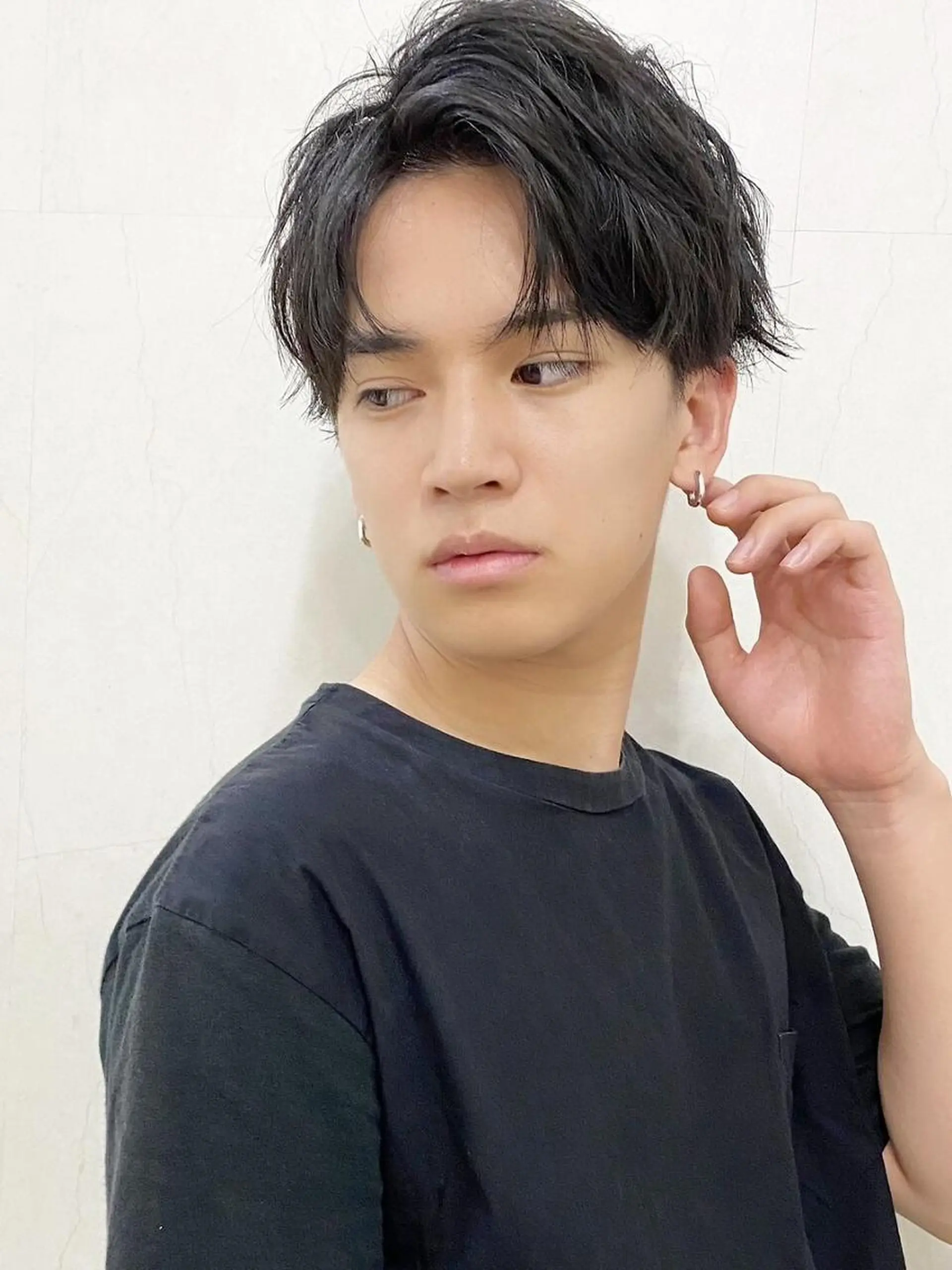 ショート メンズ パーマ カット ヘッドスパ ✨ツヤ髪☆髪質改善 アルーシェ平井店✨のヘアスタイル