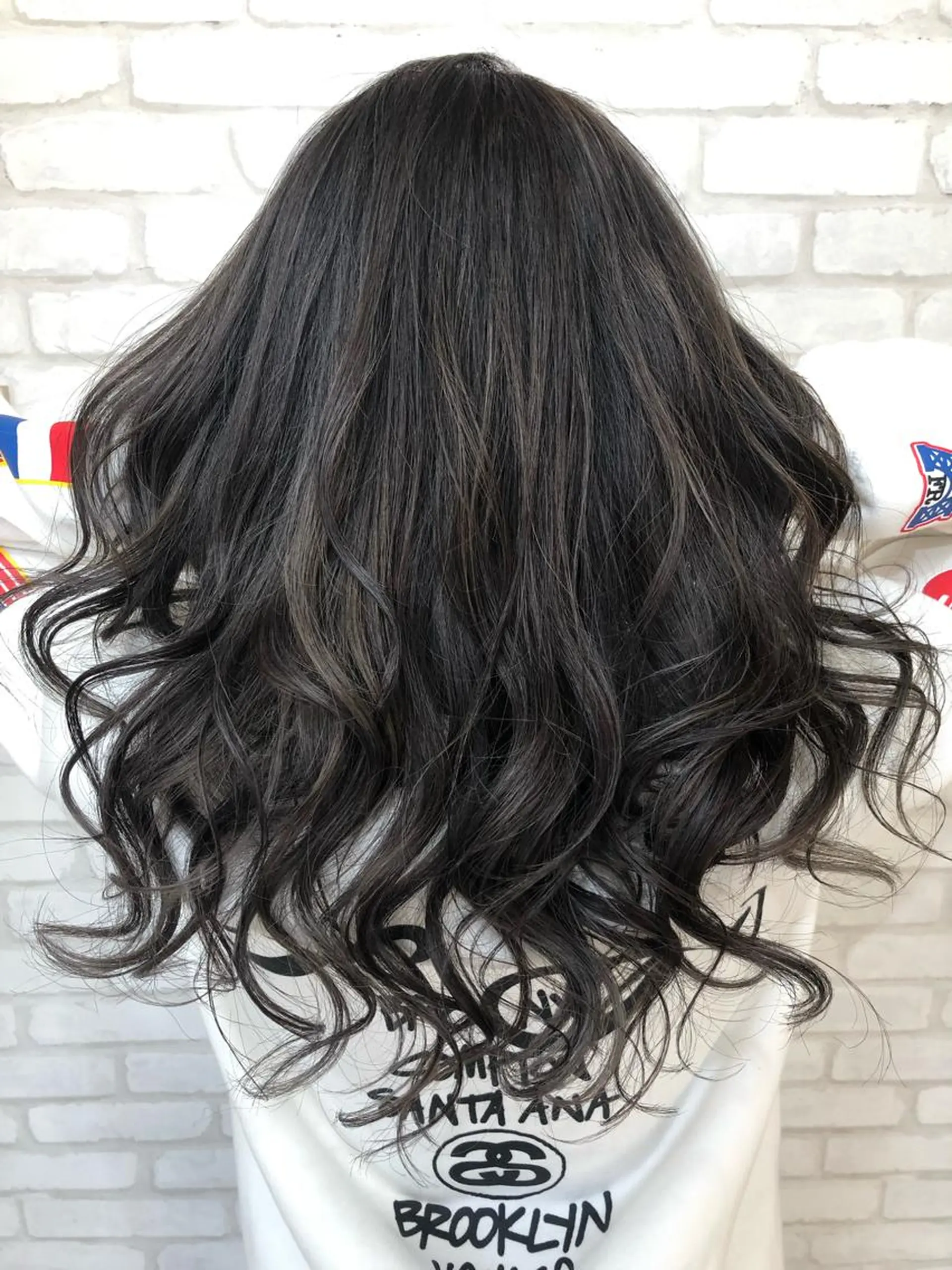 セミロング 🦄コグレケンタピ ンクカラー🎨パーマのヘアスタイル
