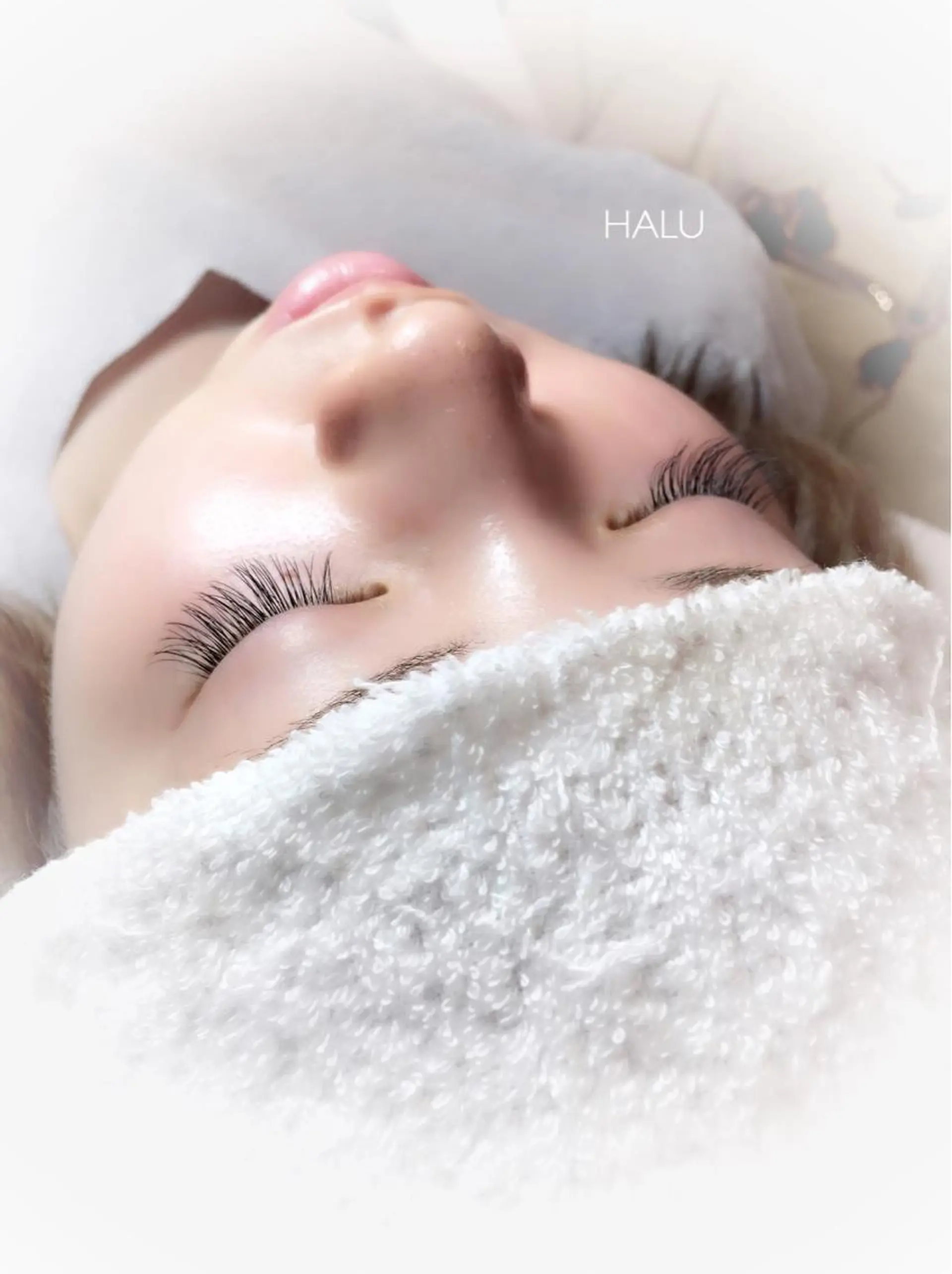 マツエク・マツパ Cカール HALU ハルのネイルデザイン