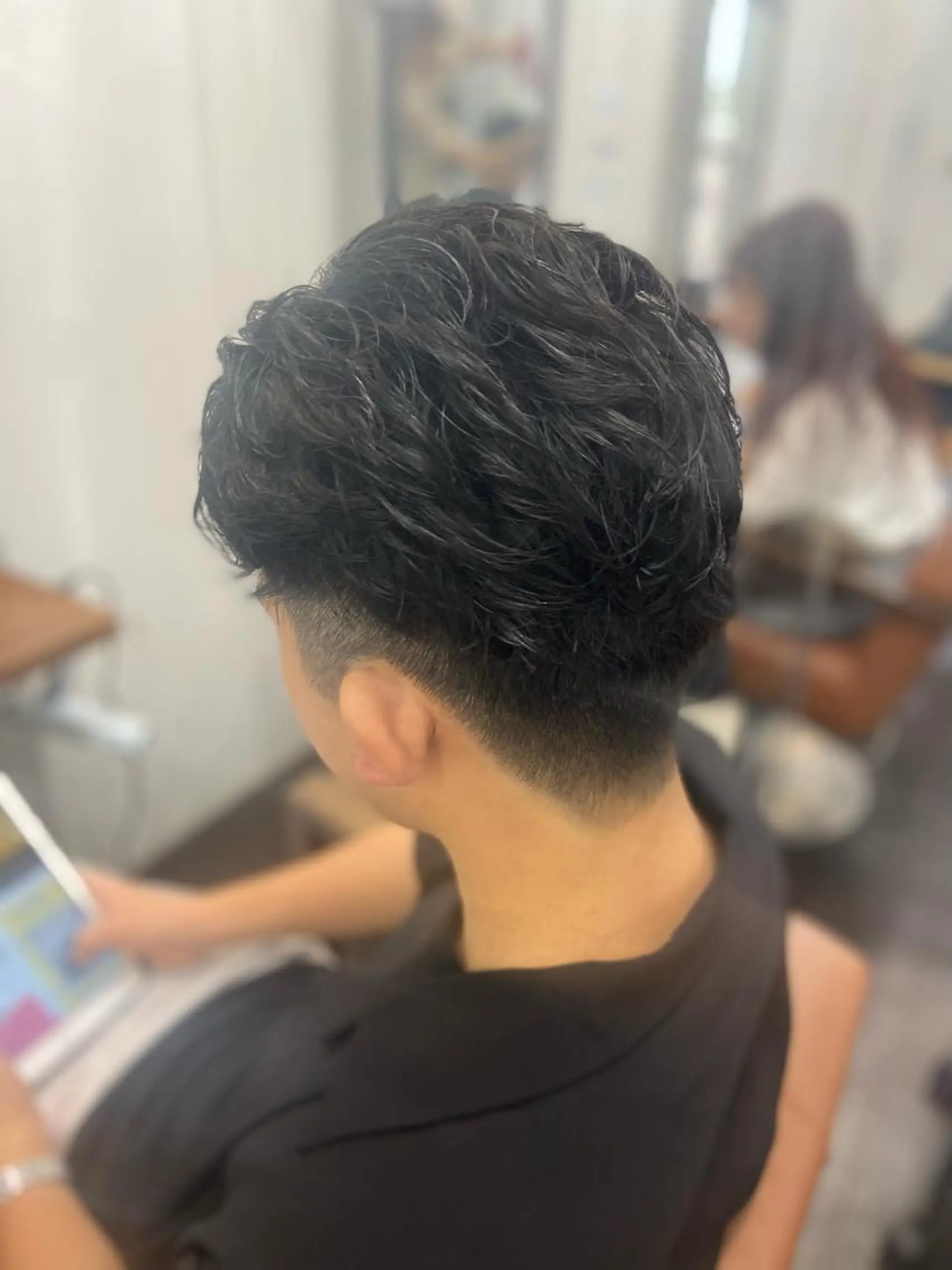 メンズ メンズパーマ 🌷名駅／髪質改善 ヘアセット/モネ🌷のヘアスタイル