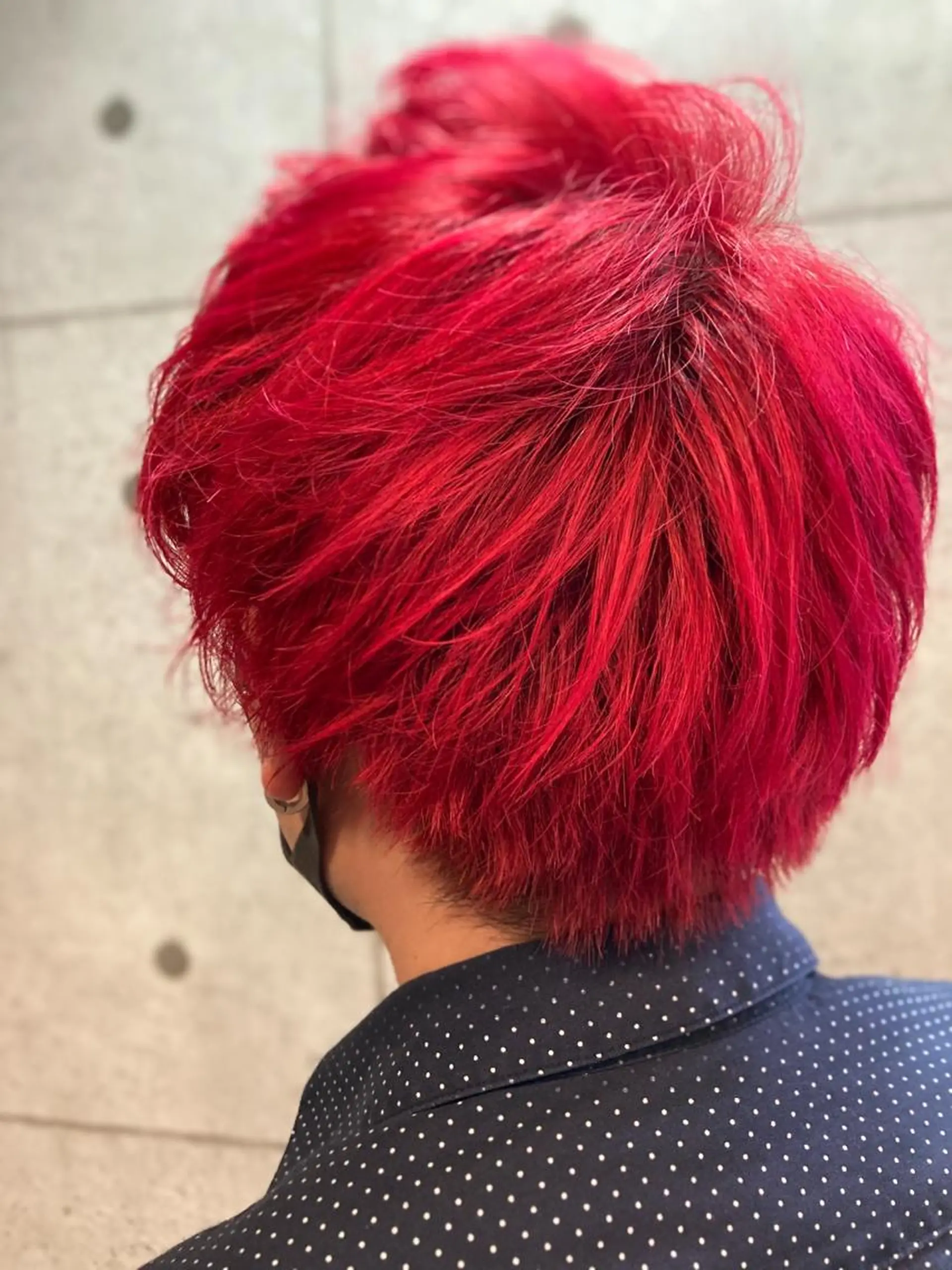 ショート カラー メンズ TECHRISE金山所属・ERIKO Tのヘアスタイル