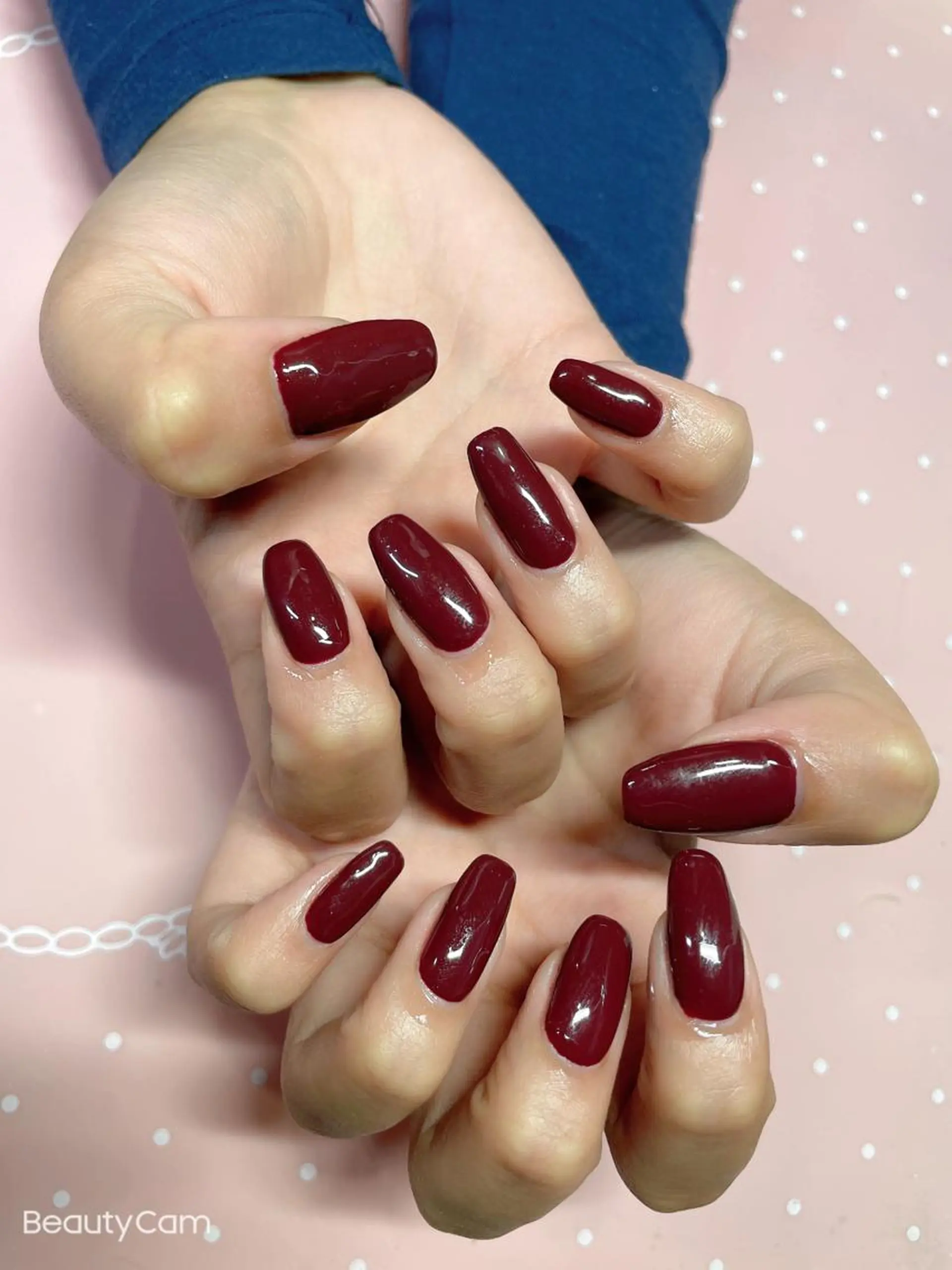 ミディアム ネイル ハンドネイル 《LB》ラブリエ Nail&eyeのマツエク・マツパデザイン