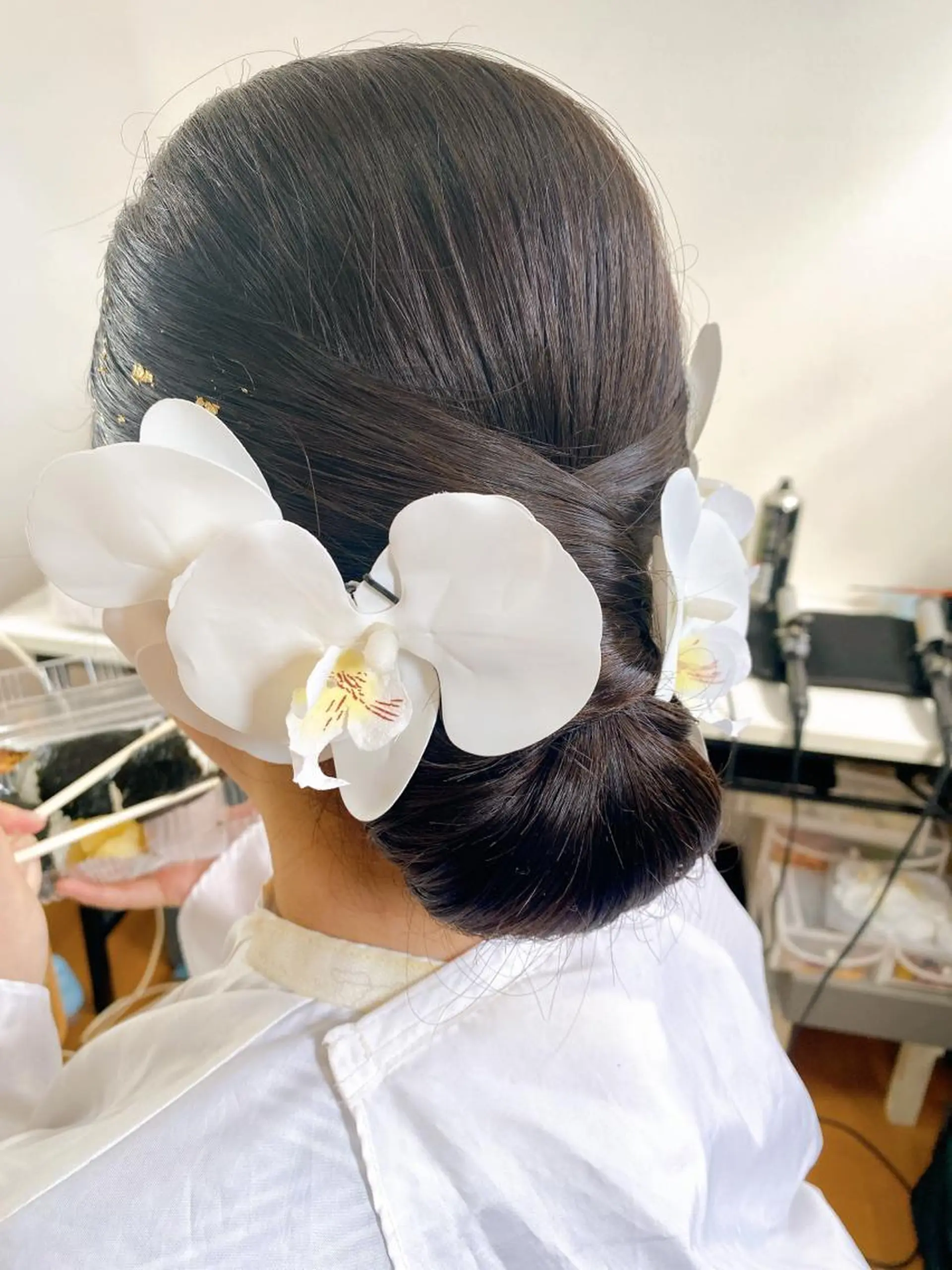 ヘアアレンジ 着物ヘア ヘアセット 宮崎 詩織のマツエク・マツパデザイン