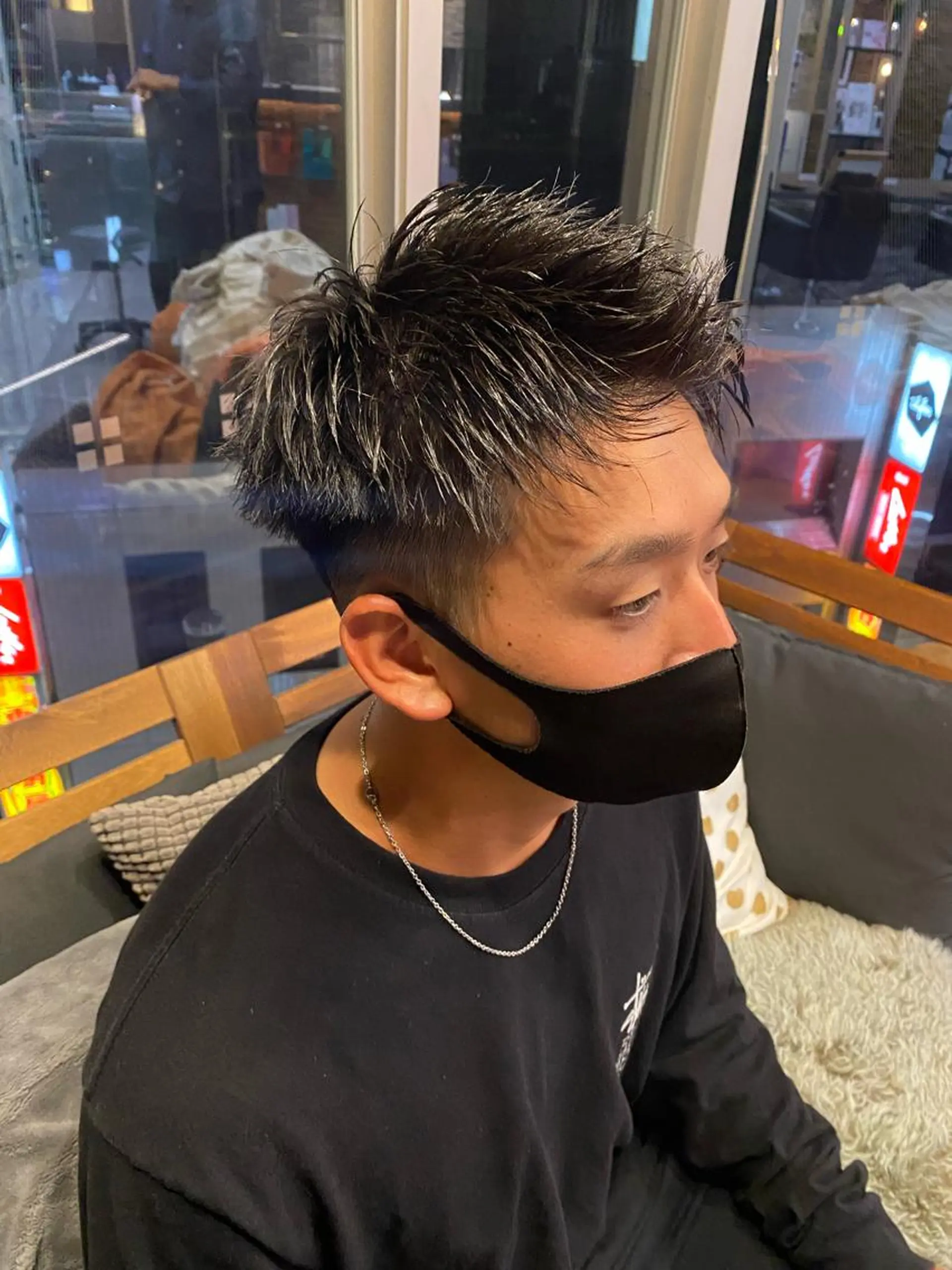 ショート ヘアアレンジ メンズ men'slapis YUTOのヘアスタイル