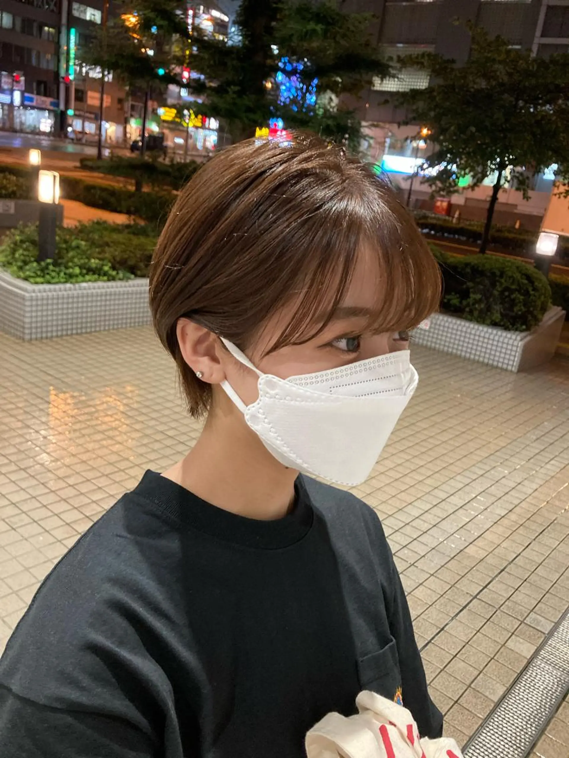 ショート カラー ショートヘア カット トリートメント SHAFT Ieiriのヘアスタイル