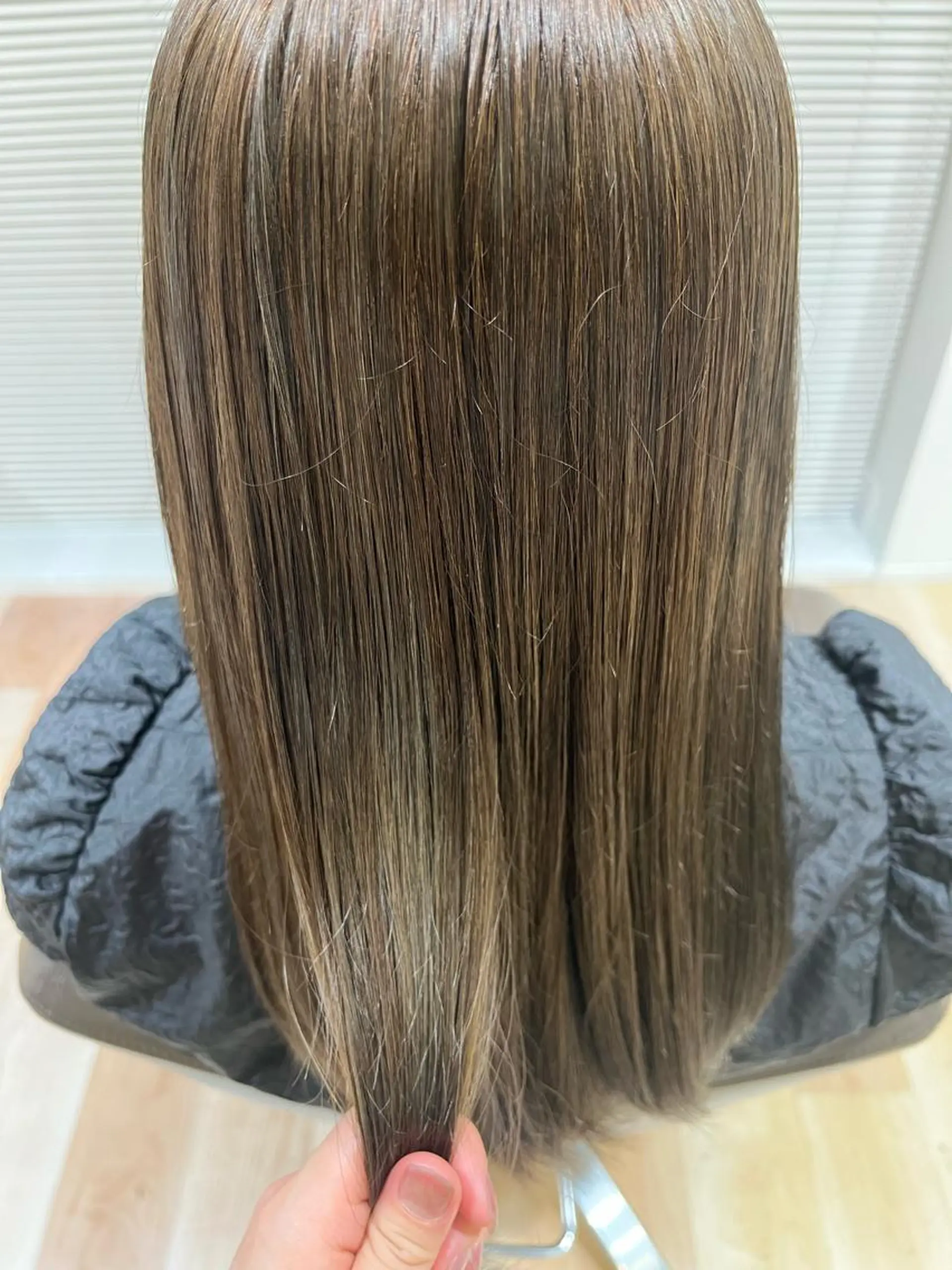 パーマ ストレートパーマ カット ヘアカラー 大人かわいい lobec/田代のヘアスタイル