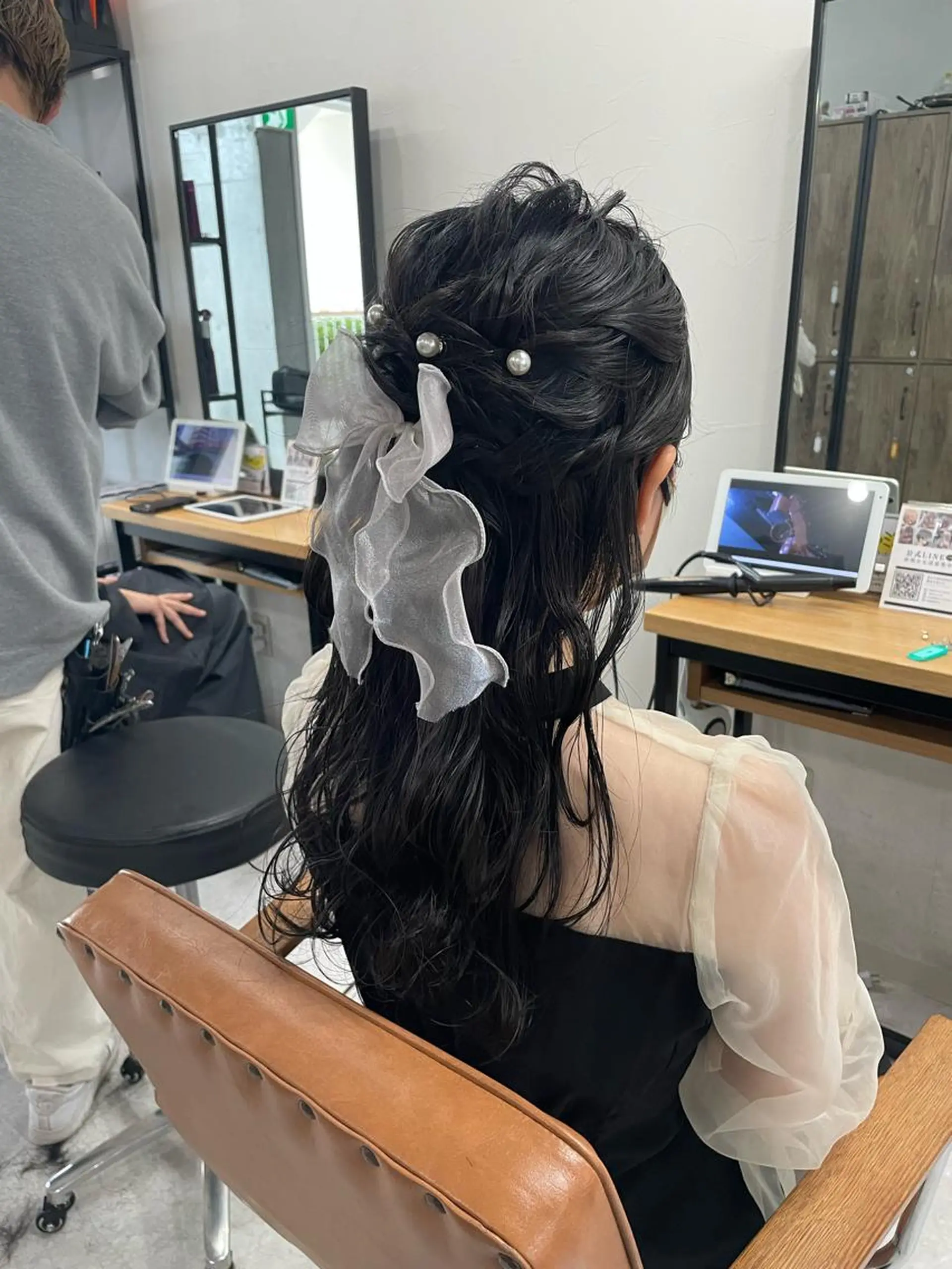 ヘアアレンジ メンズモテパーマ💙 fuwaのヘアスタイル