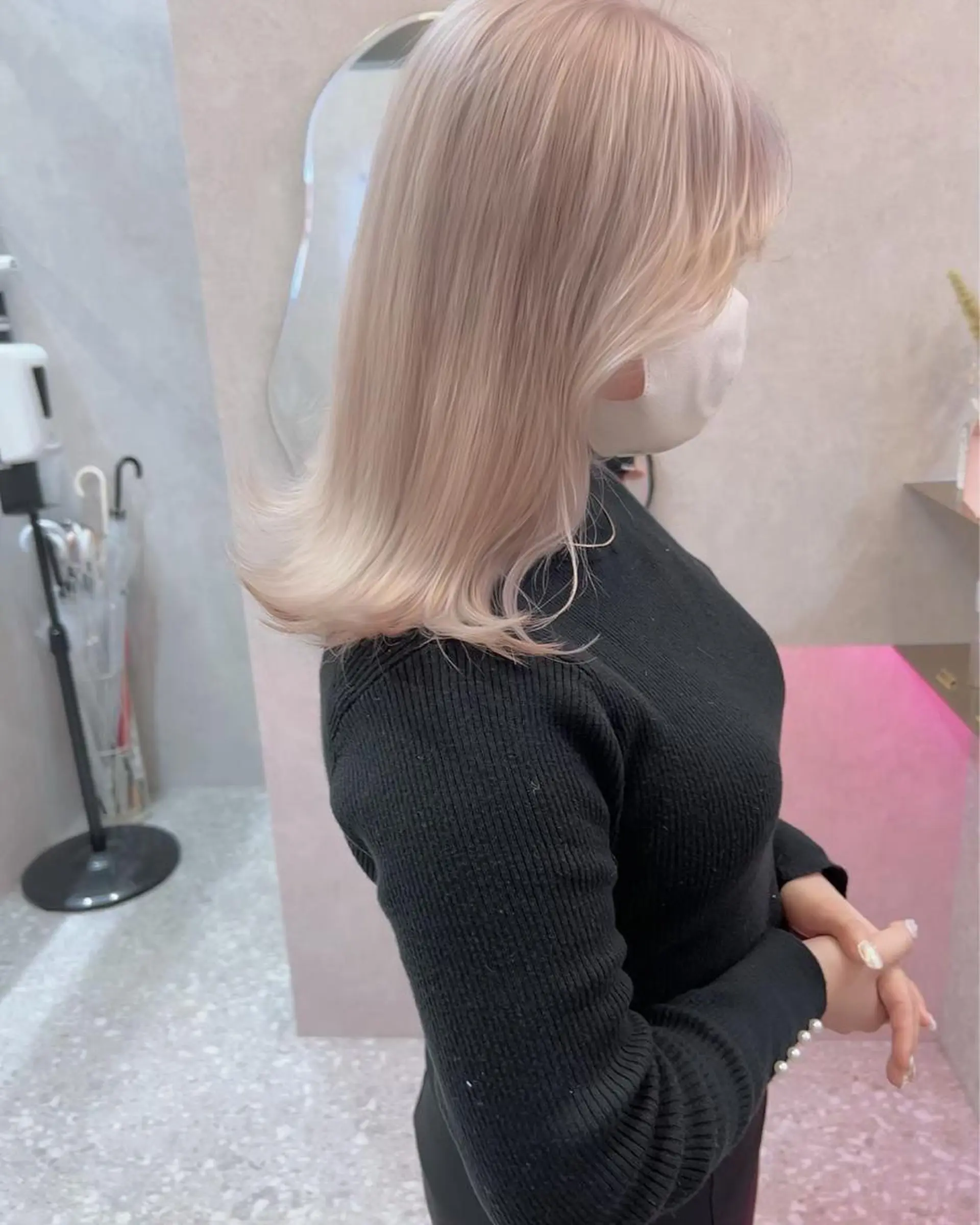 ロング カラー メンズ 🌟透明感カラー× 小顔カット いっせいのヘアスタイル