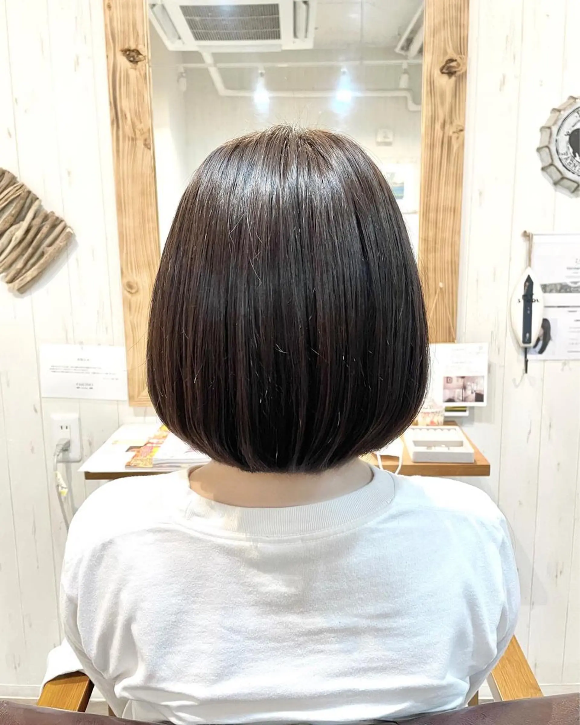 ミディアム カラー カット ヘアカラー トリートメント 小阪 将司のヘアスタイル