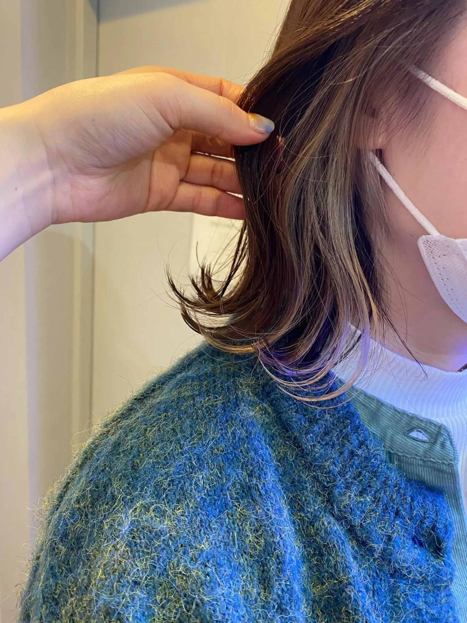 ミディアム GO TODAY SHAiRE SALON 原宿Stella店所属・𓍯柔らかhair 𓍯 yukinoのヘアスタイル