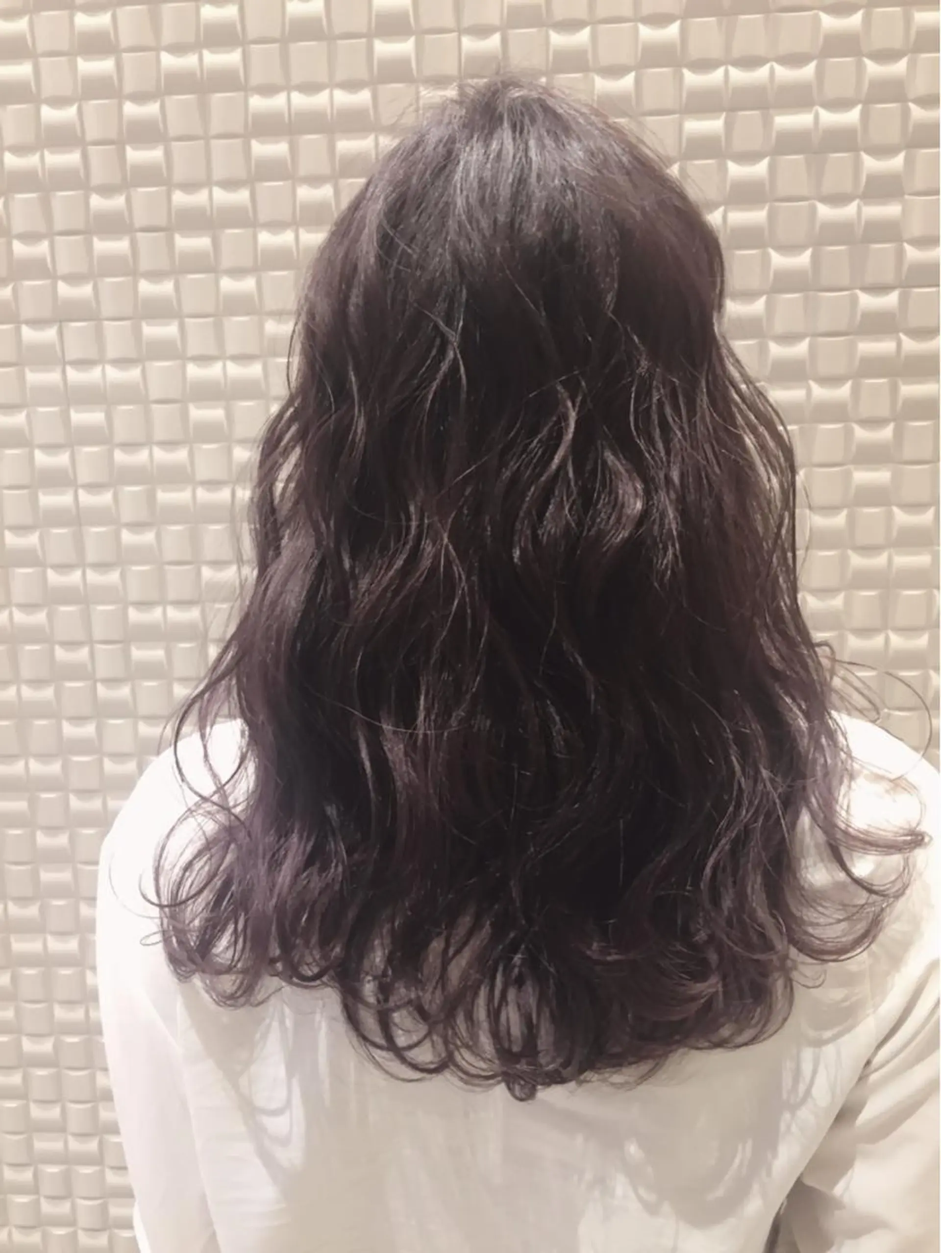ミディアム カラー ヘアアレンジ ブリーチ グレージュ ハイライトカラー バイオレットカラー バイオレットグレージュ ✨ハイクオリティ✨ 山本香也のヘアスタイル