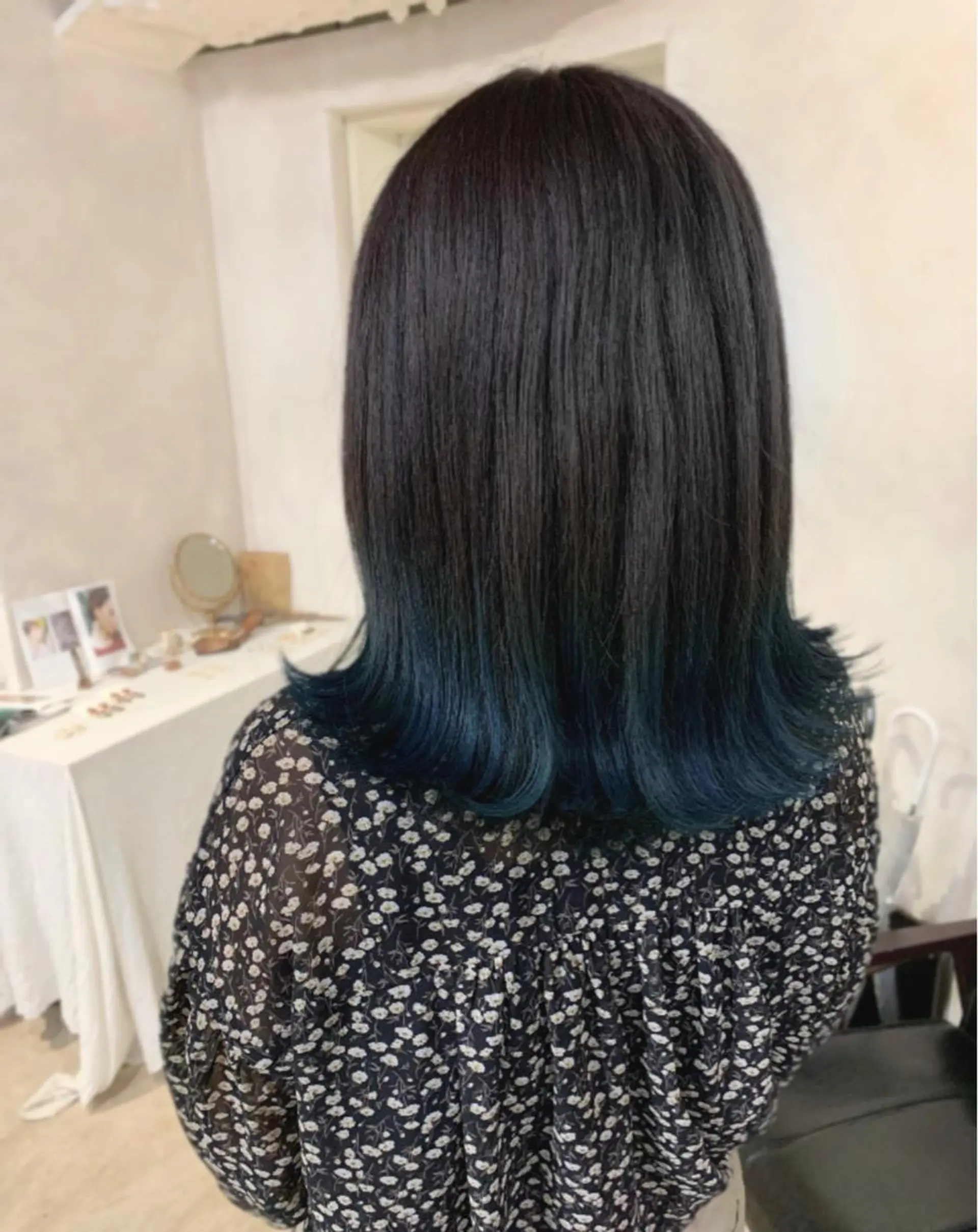 ミディアム カラー ヘアカラー トリートメント トリートメント /カラー/NAOKIのヘアスタイル