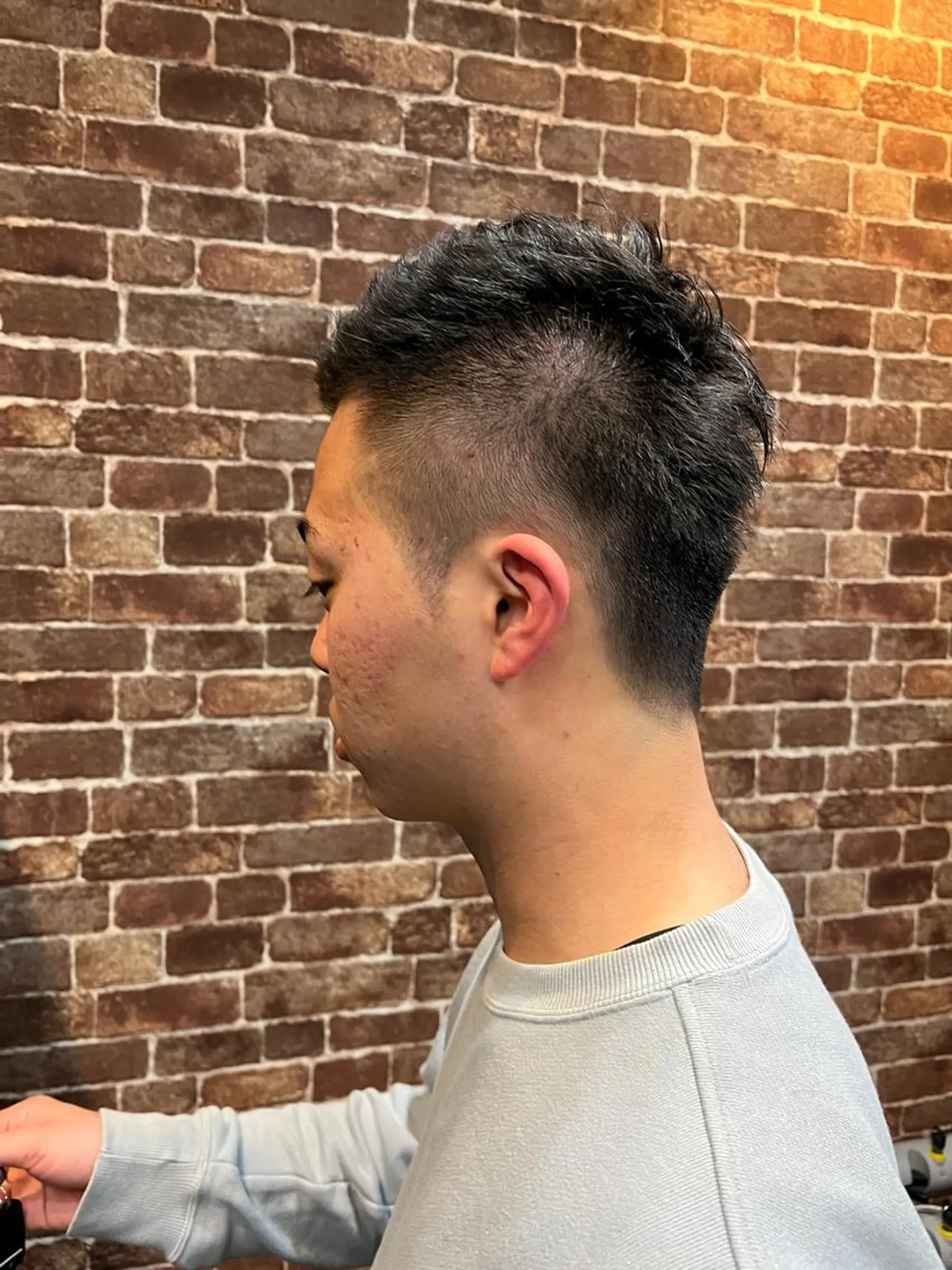 ショート カラー パーマ ヘアアレンジ メンズ キッズ ネイル マツエク・マツパ アイブロウ メンズブリーチ メンズハイライト メンズインナーカラー メンズ韓国風 ブリーチ カット 久木原 ゆりのヘアスタイル