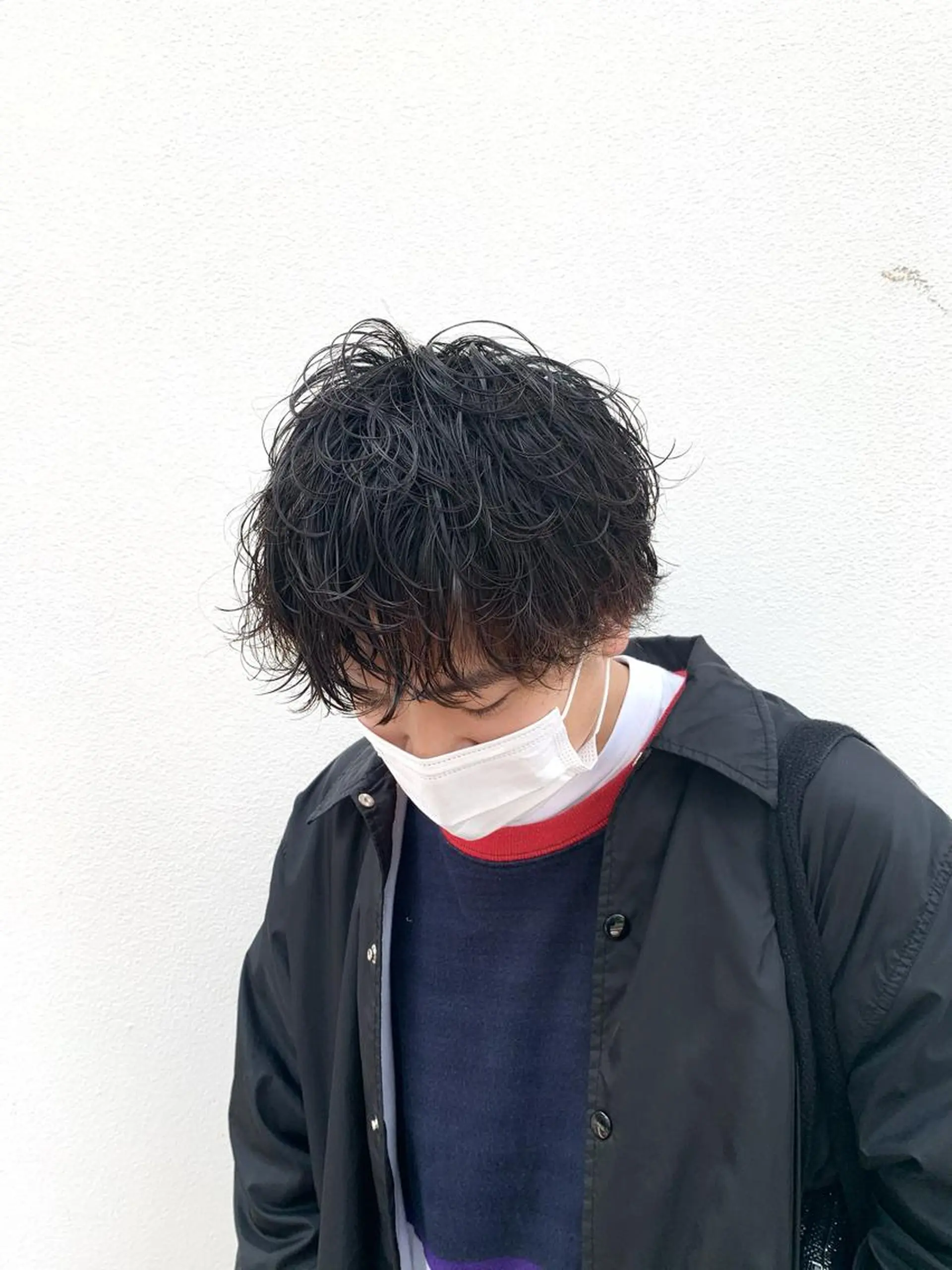 ショート パーマ ヘアアレンジ メンズ カット トリートメント ヘッドスパ 〽️magico/ ウルフDaiki〽️のヘアスタイル