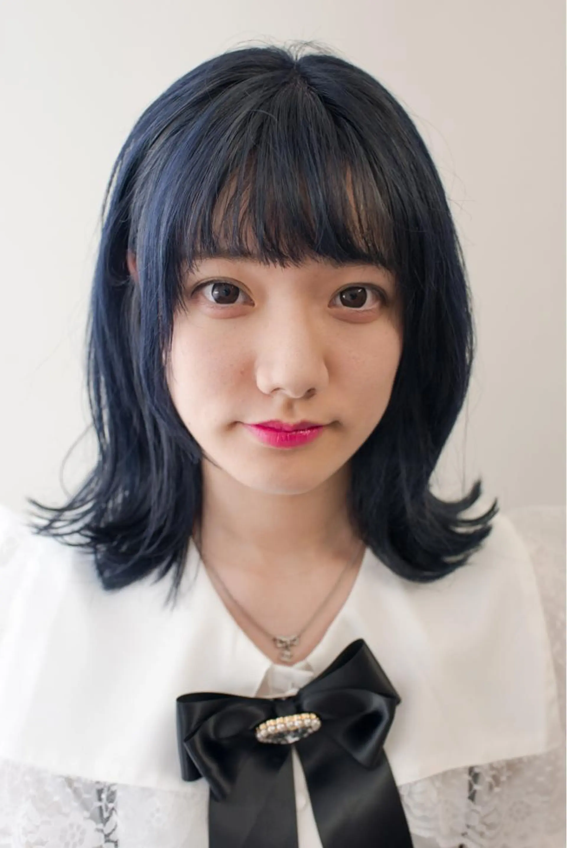 ミディアム カラー カット ヘアカラー 千葉 慎也のヘアスタイル