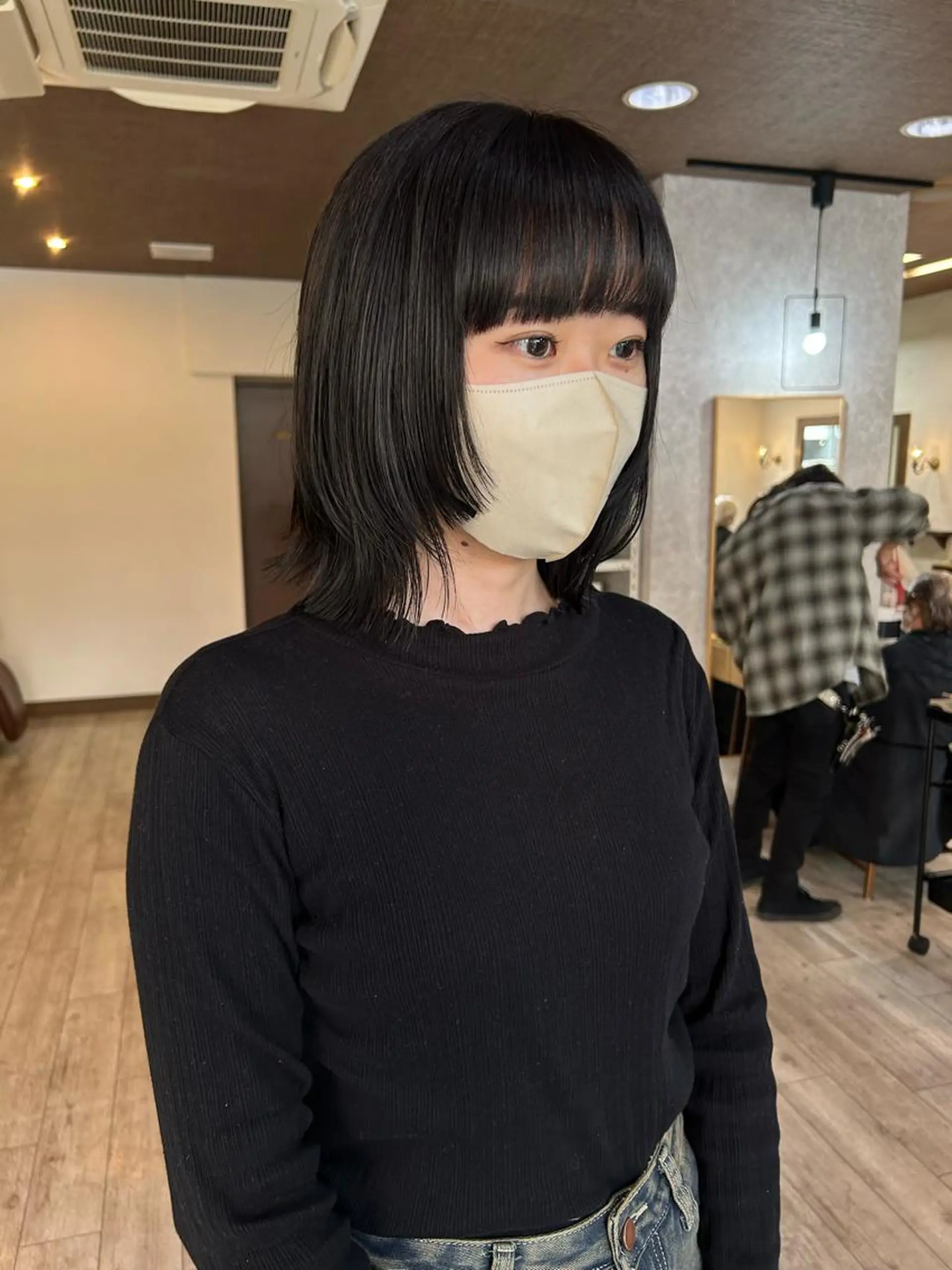 ミディアム カラー ｲﾁｶﾜ ﾐｵ/ minim hairのヘアスタイル