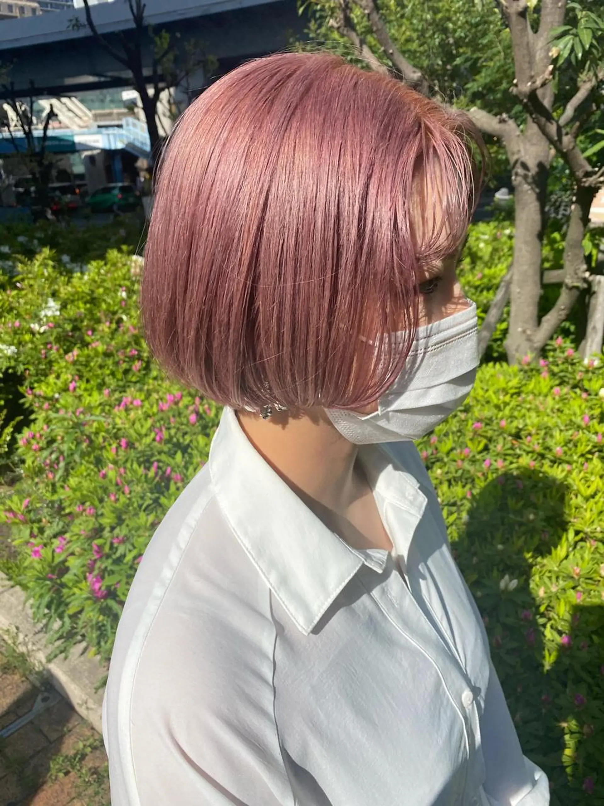ショート カラー 🧡色落ちまで2度綺 麗なカラー🧡ヨシキのヘアスタイル