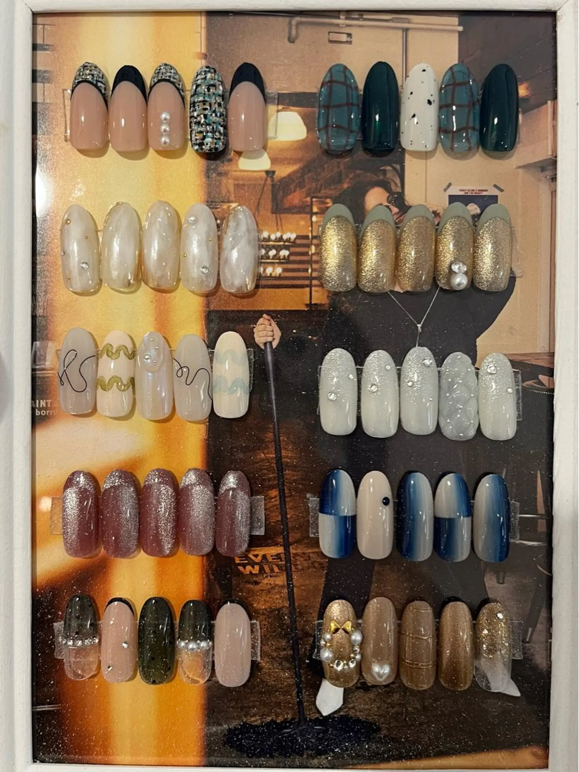 ネイル 小川 奈々花のネイルデザイン