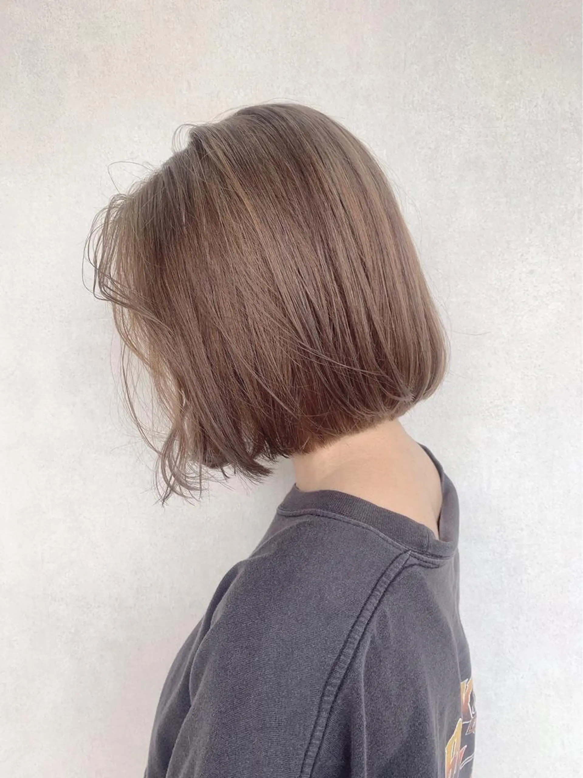 ミディアム カラー 髪質改善 ヒデのヘアスタイル