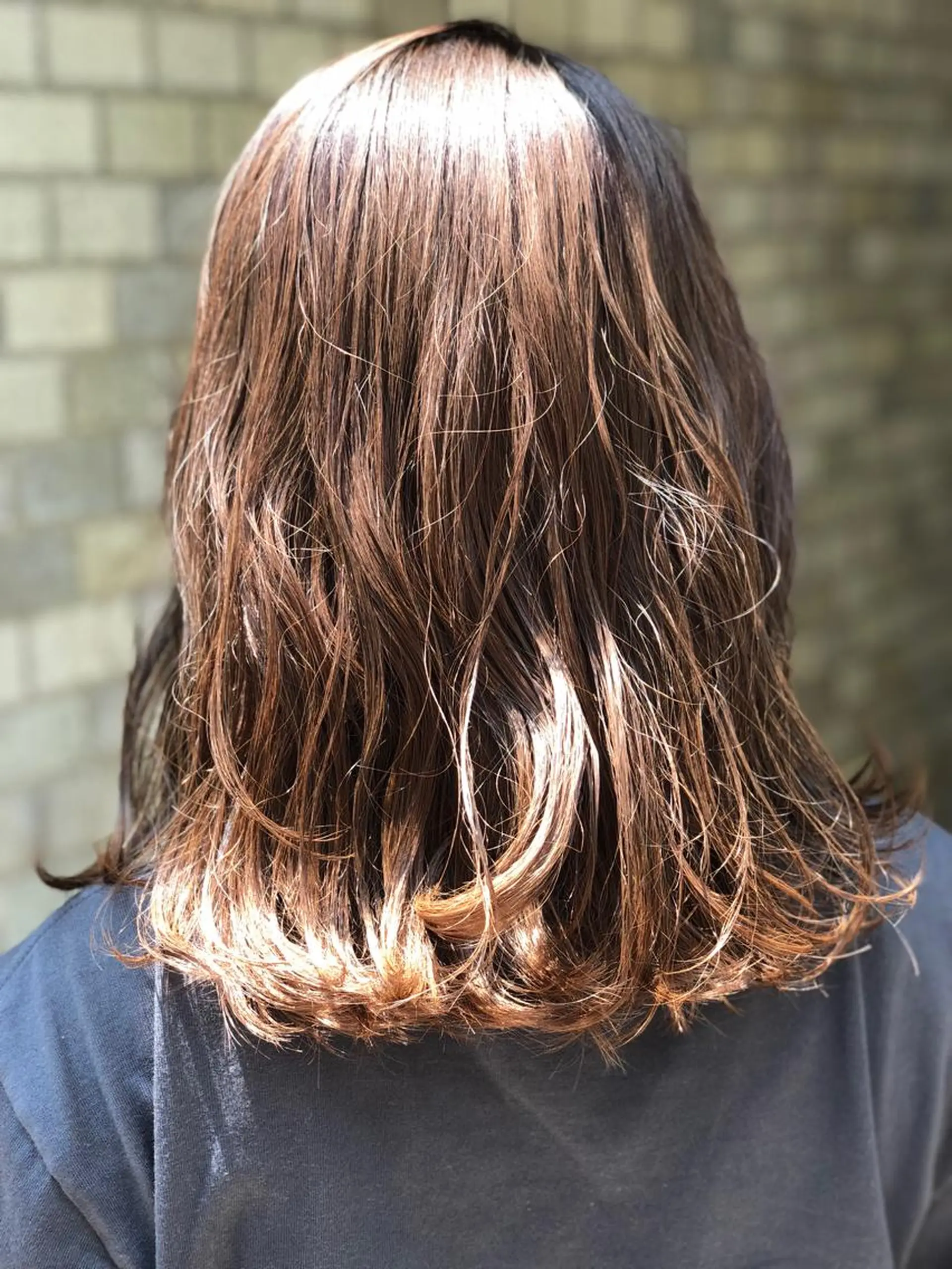 セミロング AYAKA 下北沢suuのヘアスタイル