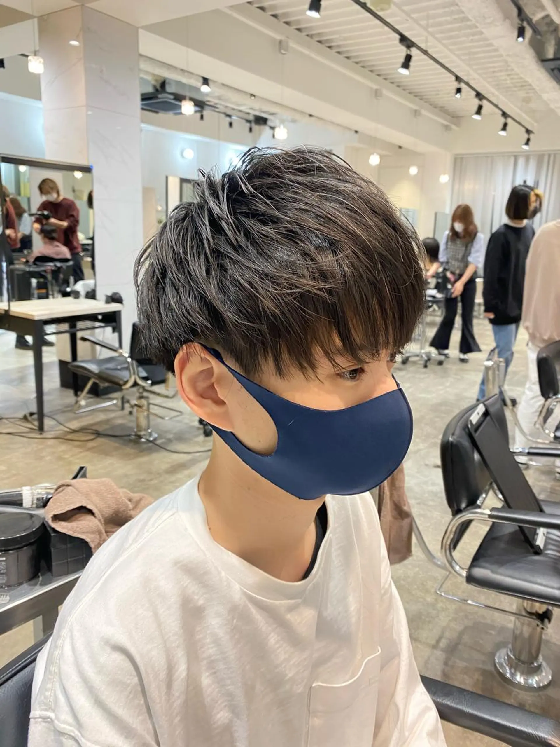 ショート メンズ マッシュ 増子 祐太朗のヘアスタイル