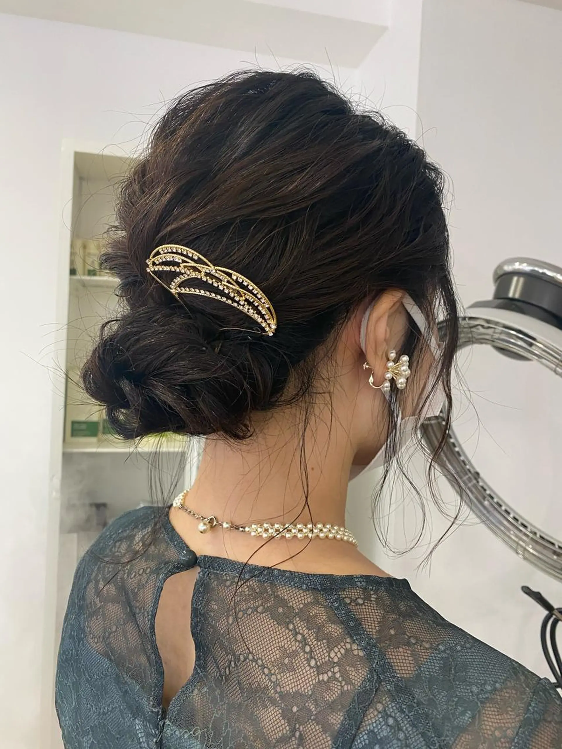 ヘアアレンジ ヘアセット 💫お呼ばれヘア💫 men's✨ともえ✨のヘアスタイル