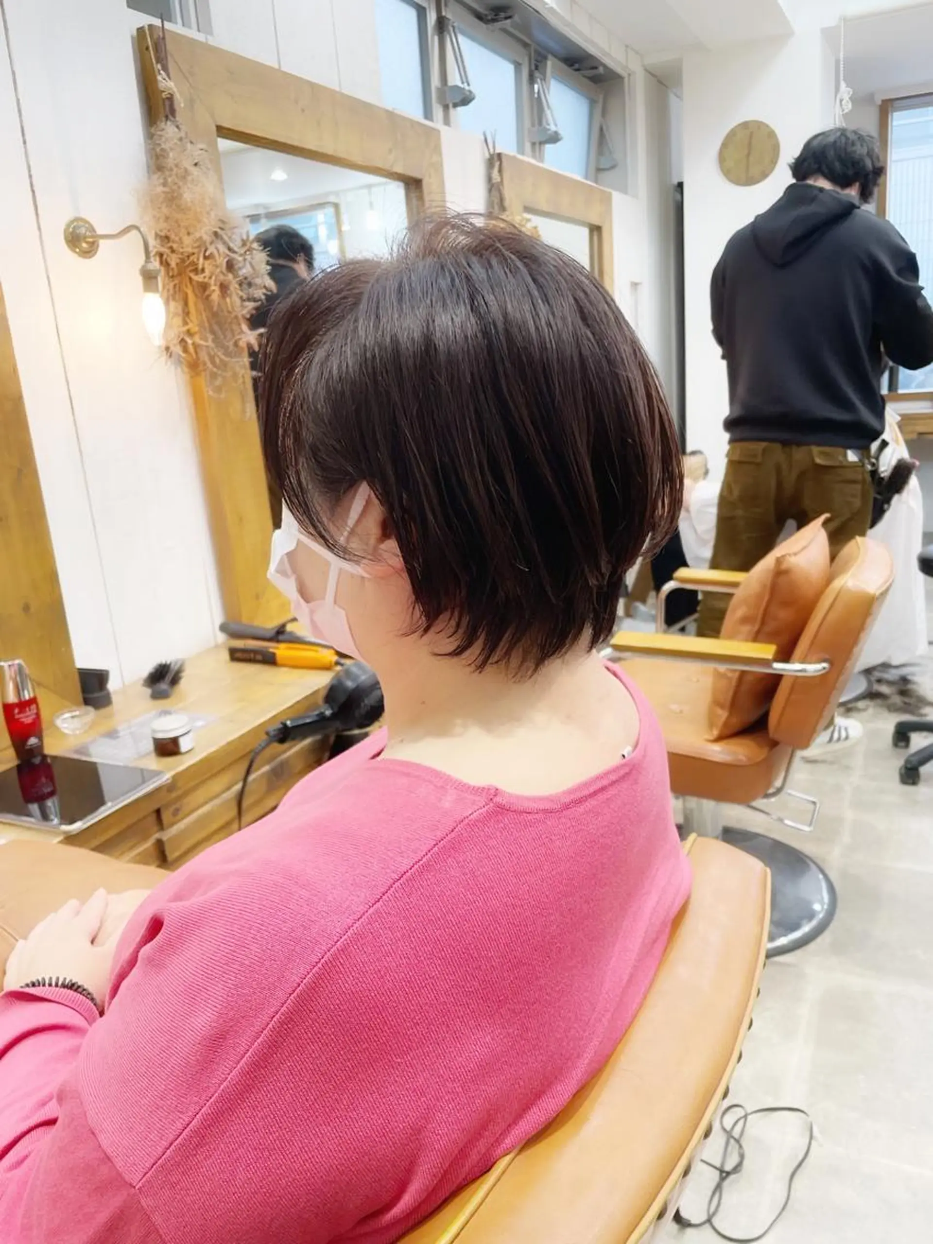 ショート ショートボブ ハンサムショート ボブ くせ毛 ショートヘア 👑銀座ショート/ 絶壁補正/金子涼👑のヘアスタイル