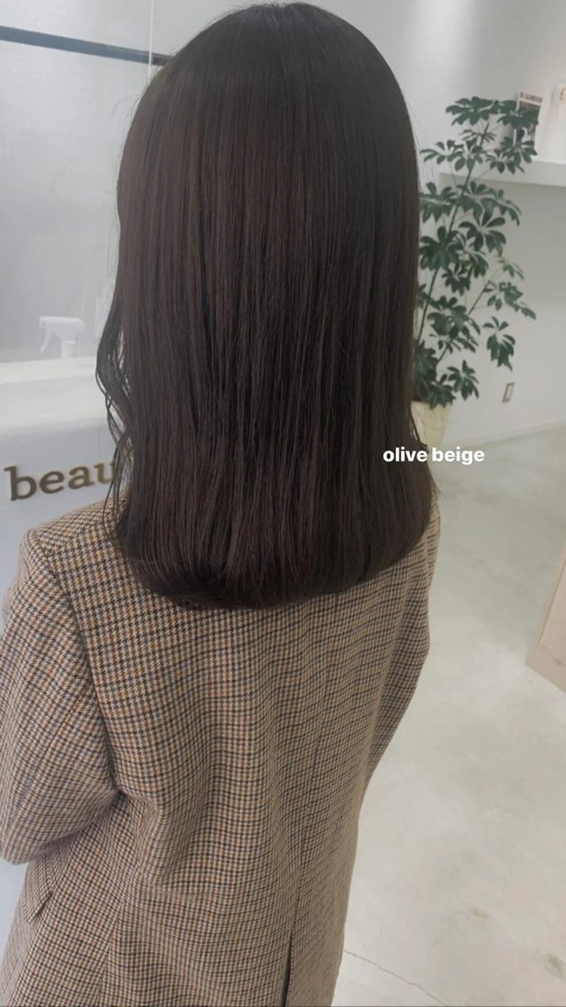 ミディアム カラー 顔周り/レイヤー 🤍マリノのヘアスタイル