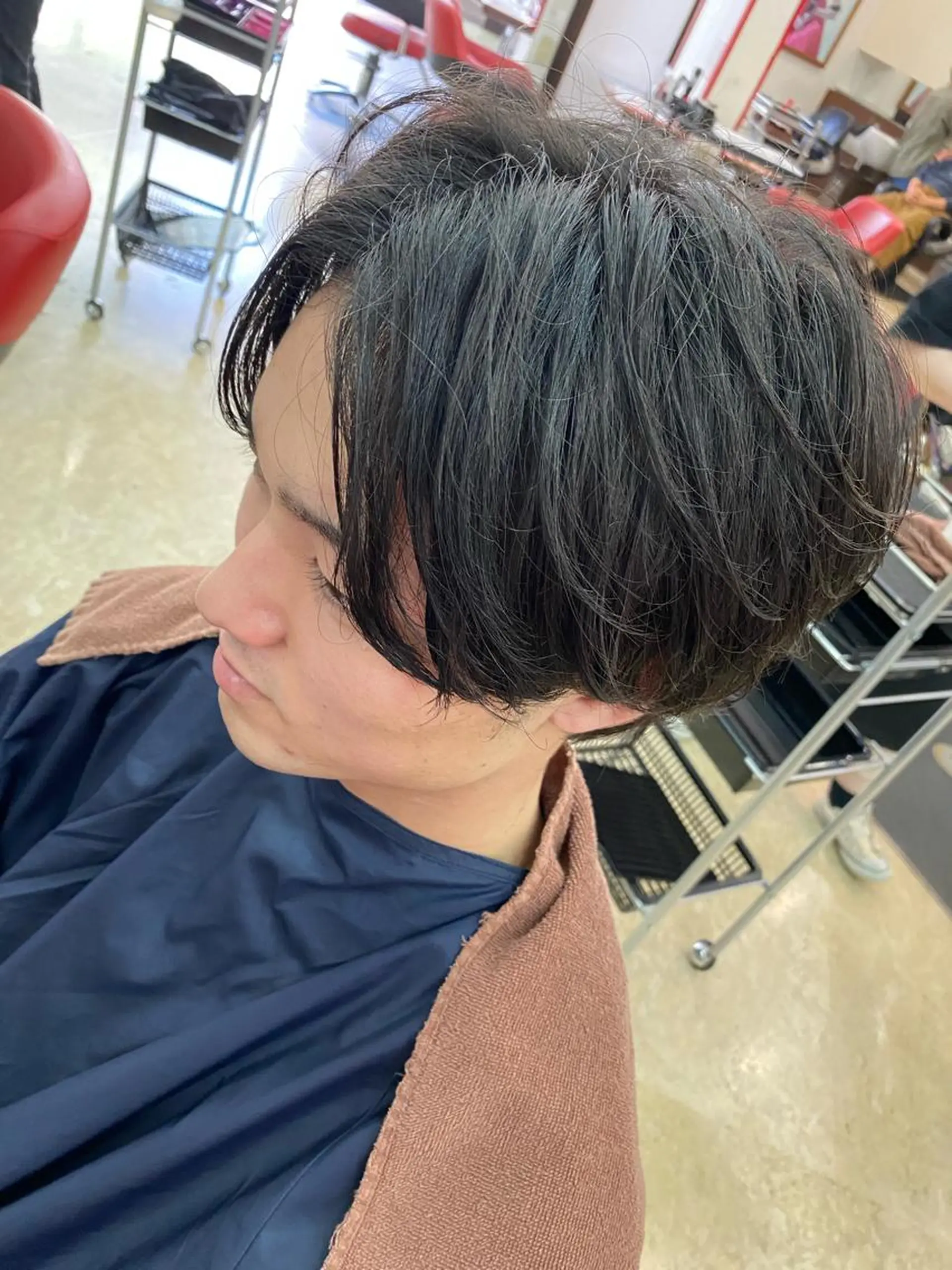 パーマ メンズ カット パーマ メンズパーマ特化💇 奥田敦哉のヘアスタイル