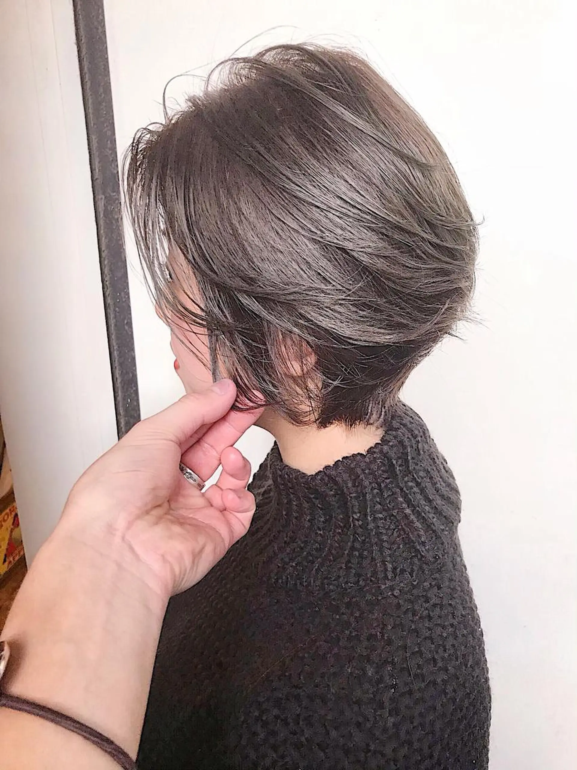 ショート カラー ヘアアレンジ ヘアカラー WATARU🔥／ 外国人風ハイライトのヘアスタイル