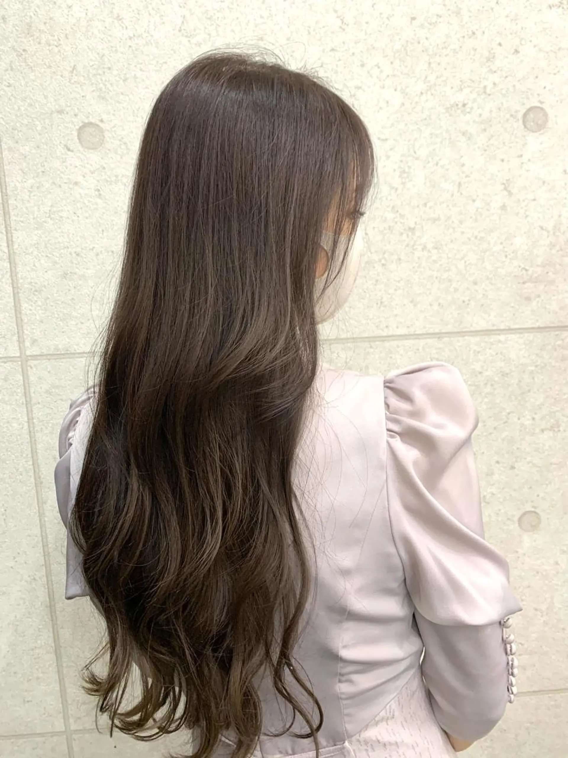 ロング カラー レイヤー ハイトーン 暖色⭐︎KANAKOのヘアスタイル